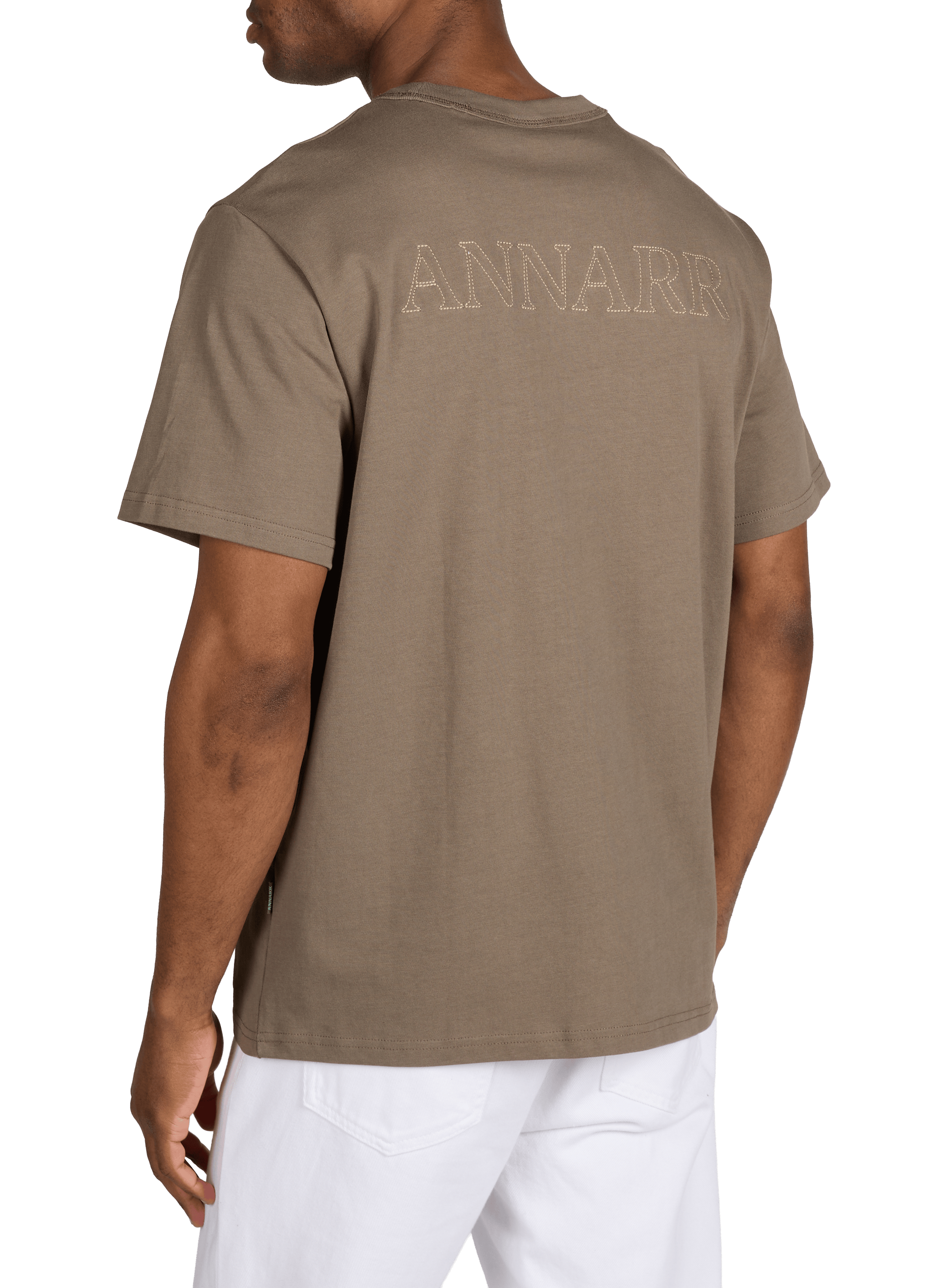 Classic Cotton T-Shirt ANNARR Brown