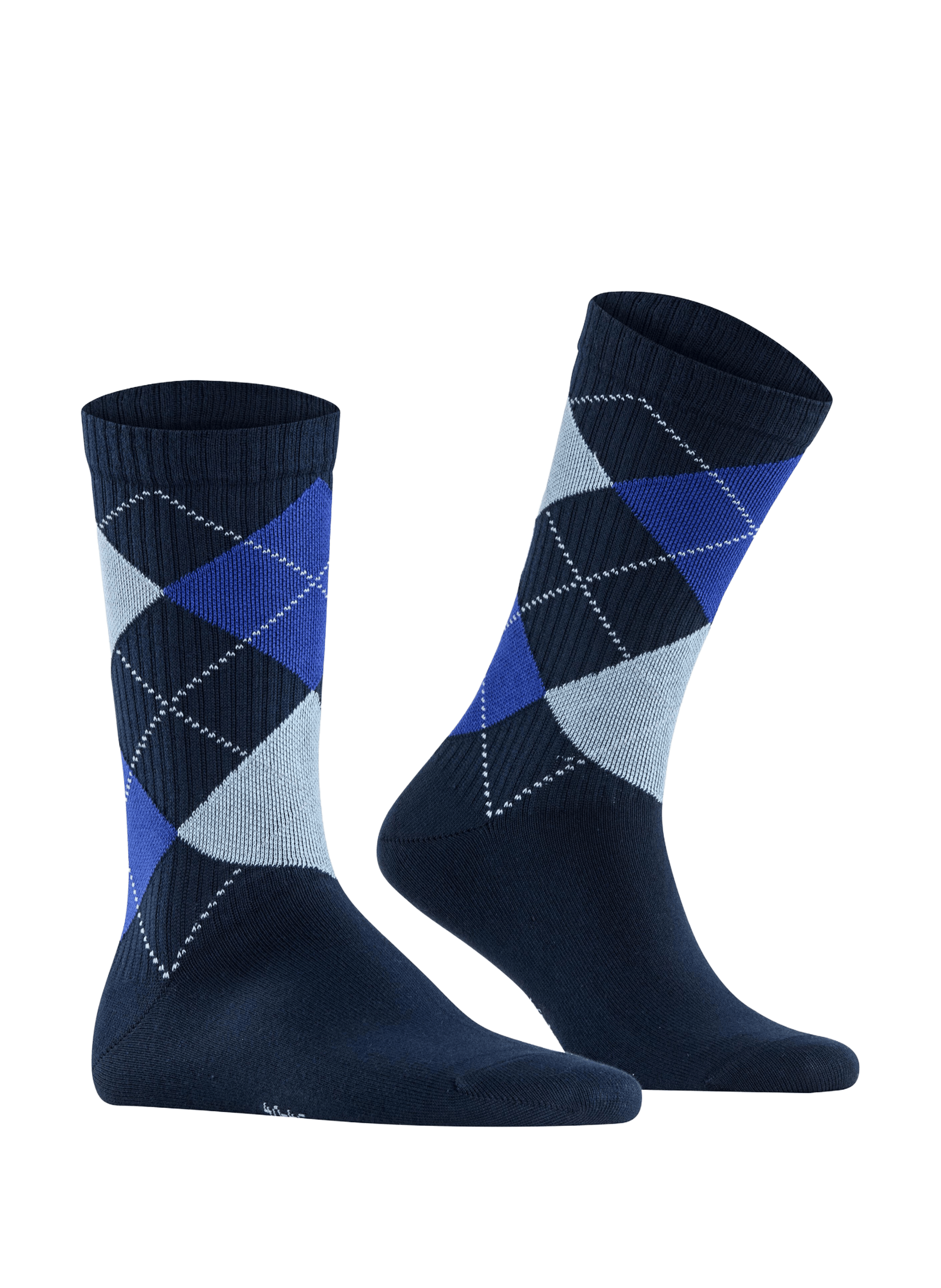 Calcetines de tenis geométricos BURLINGTON Azul