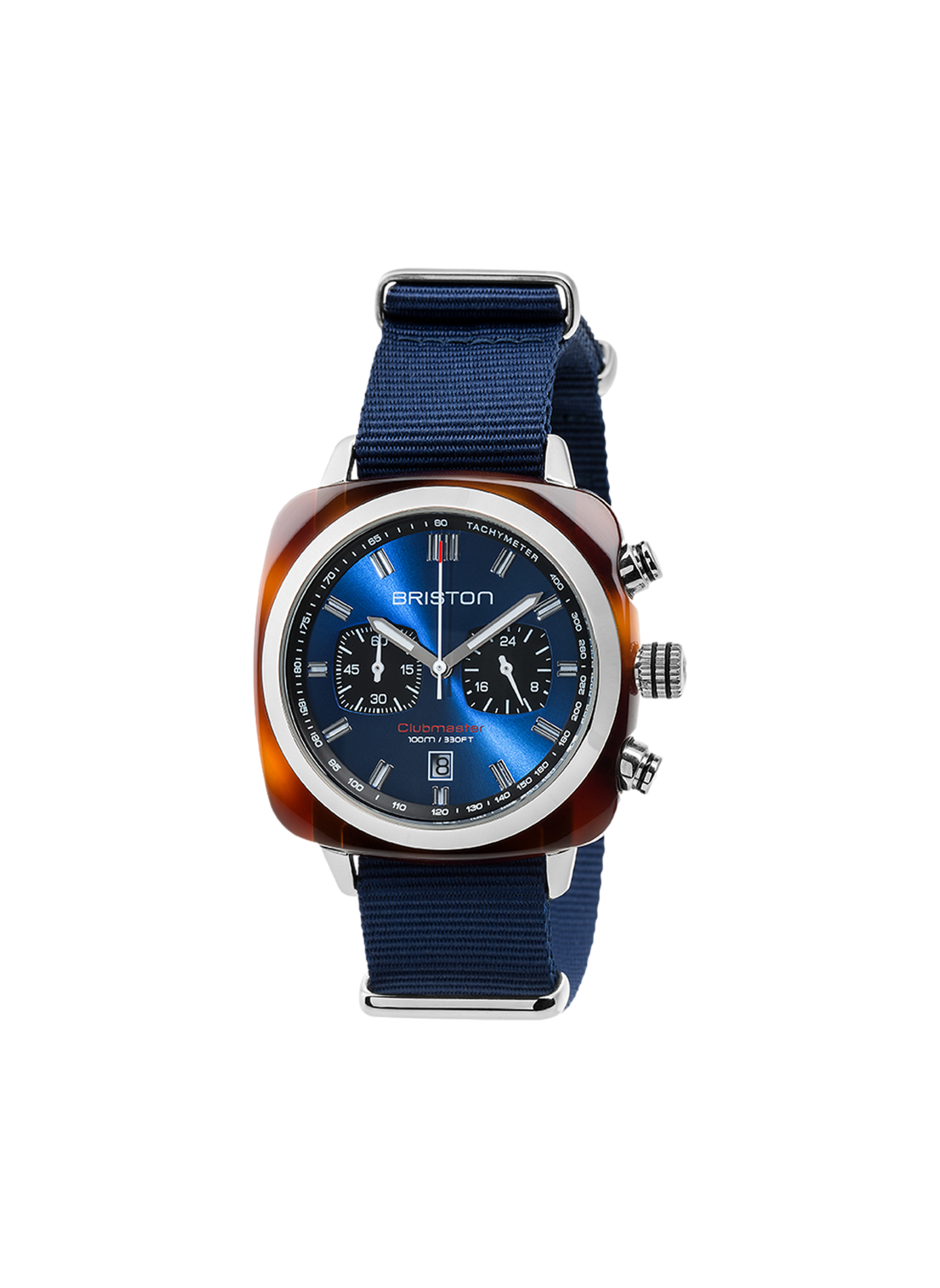 Montre Clubmaster Sport en nylon BRISTON Bleu