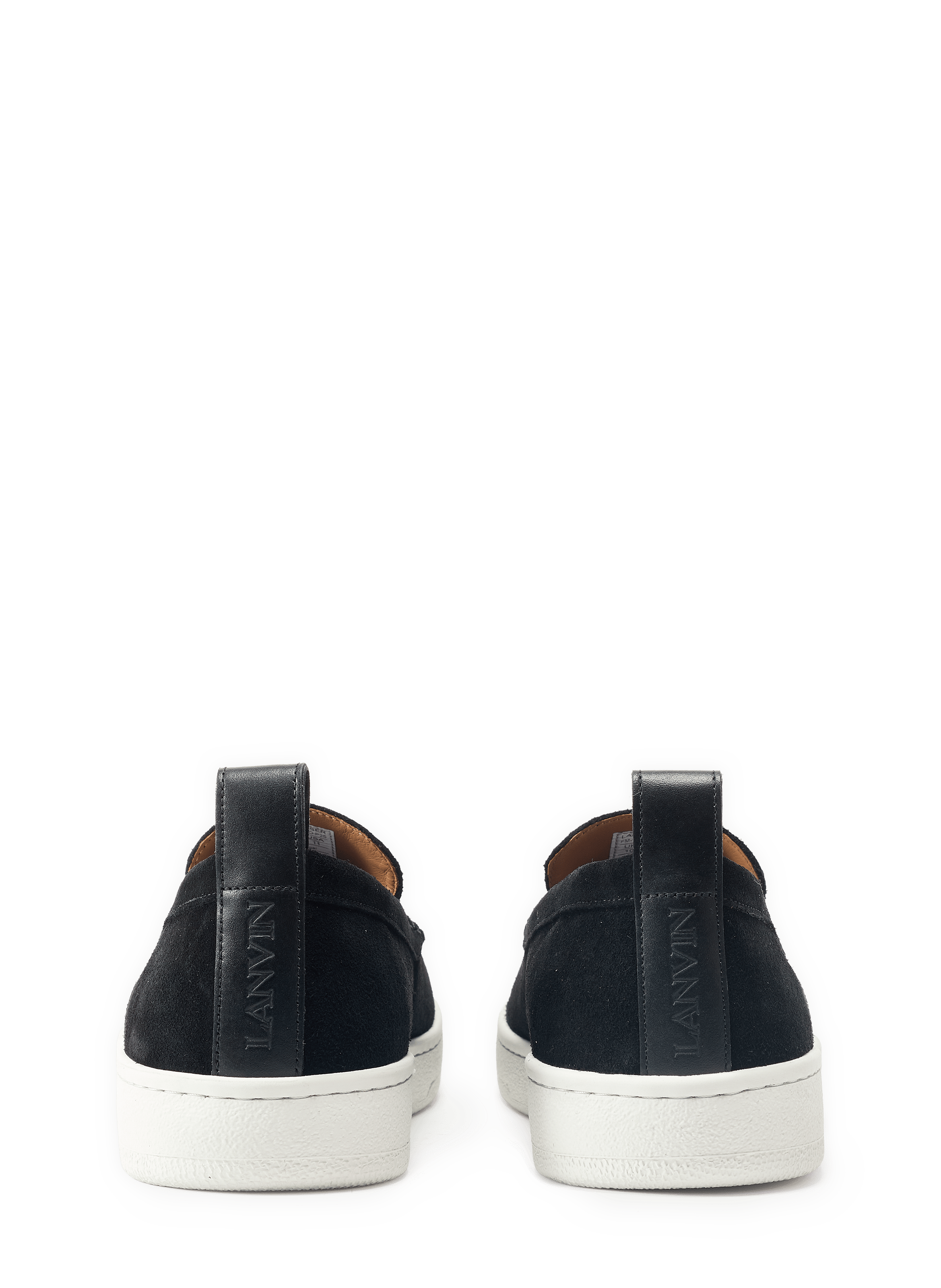 Mocassins Cruiser en cuir de veau LANVIN Noir