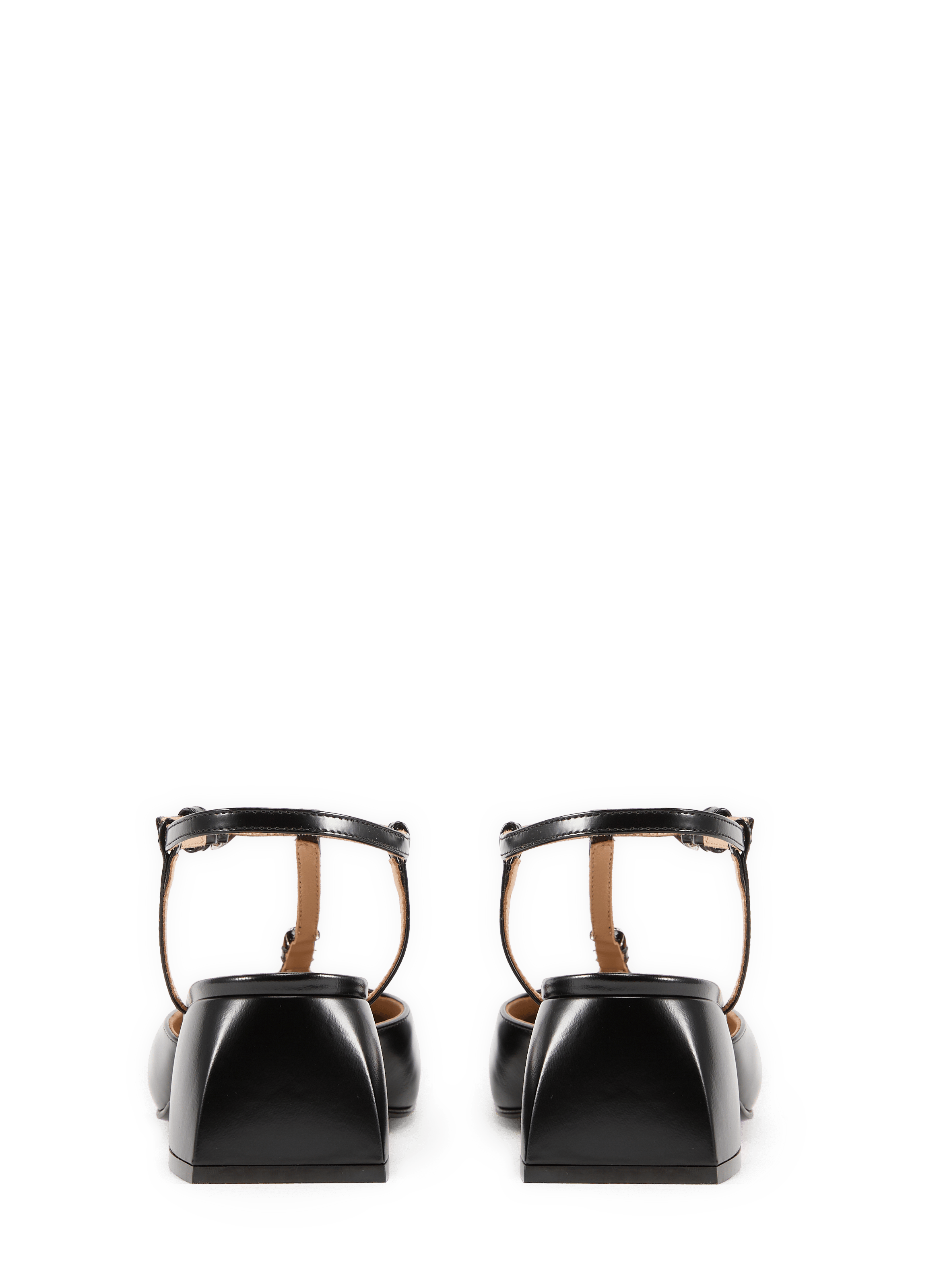 Babies Bulla Cara en cuir NODALETO Noir