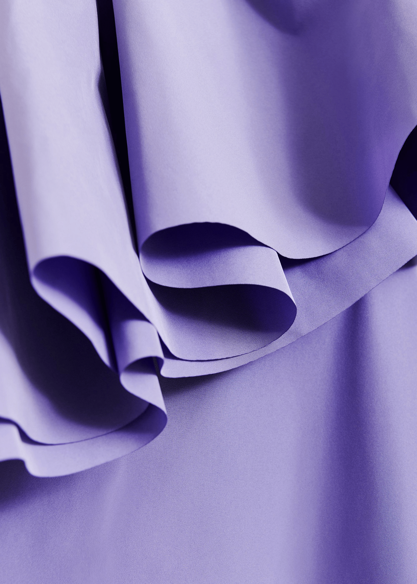 Robe courte col asymétrique juicer ESSENTIEL ANTWERP Violet