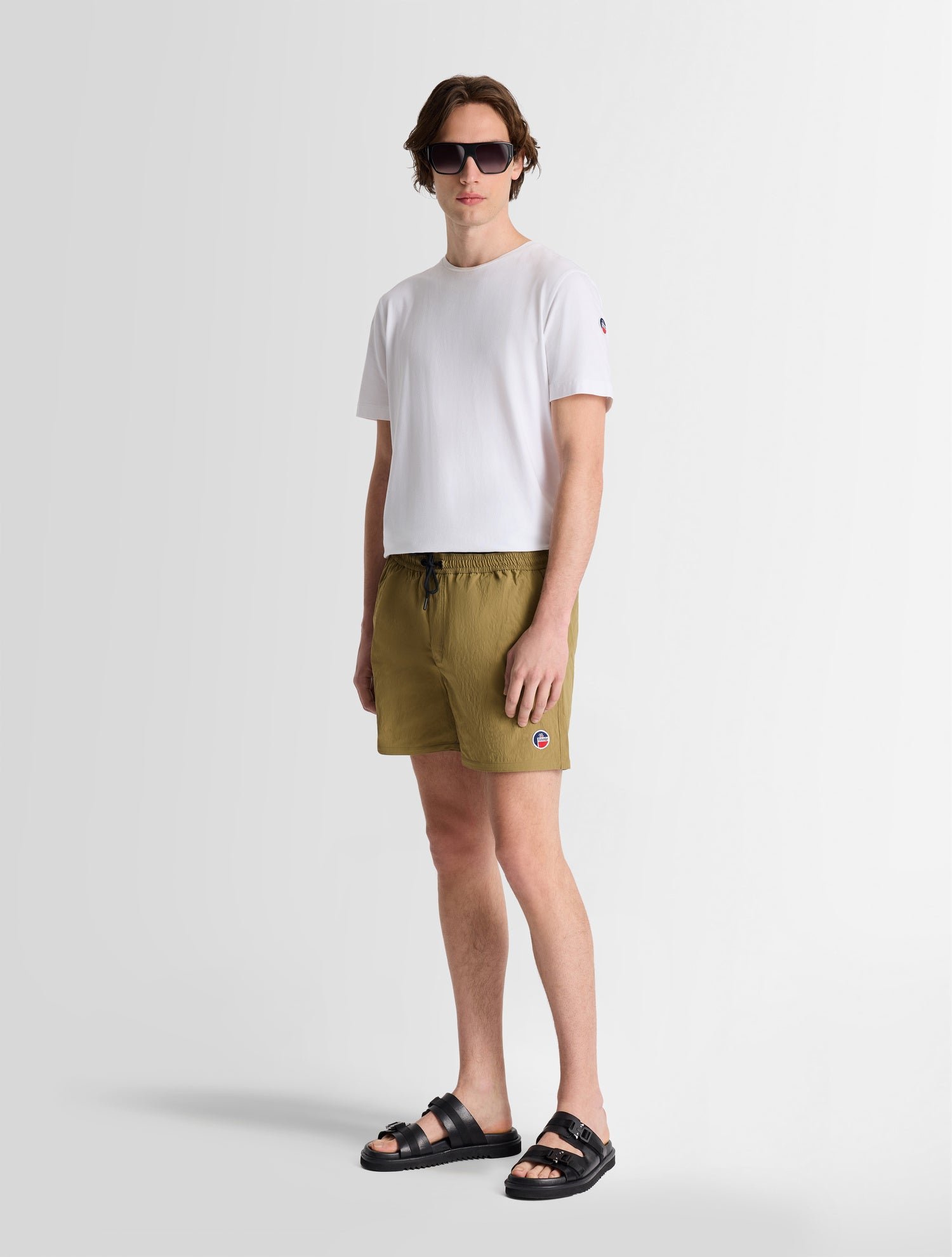 Short de bain halfi coupe regular FUSALP Beige