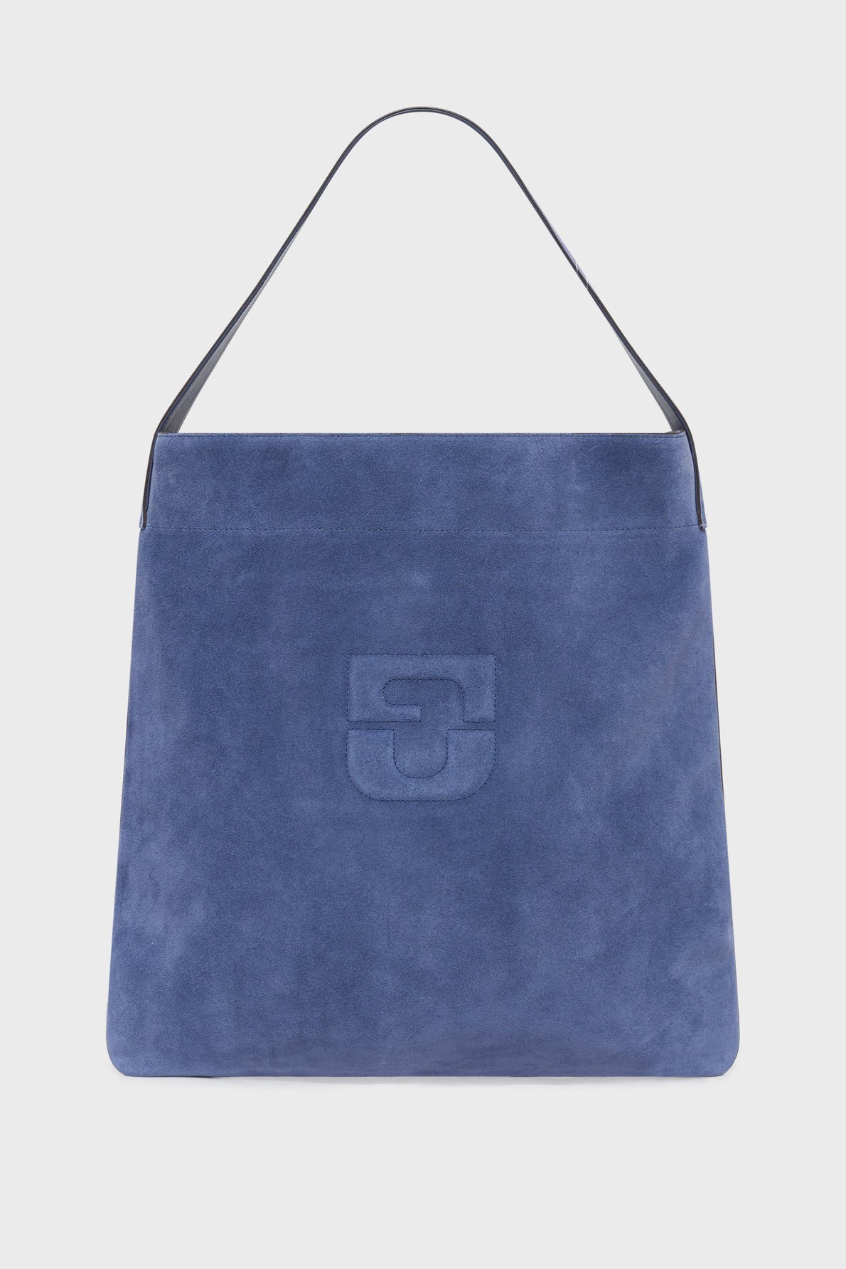 Sac en cuir velours - lady gd GERARD DAREL Bleu