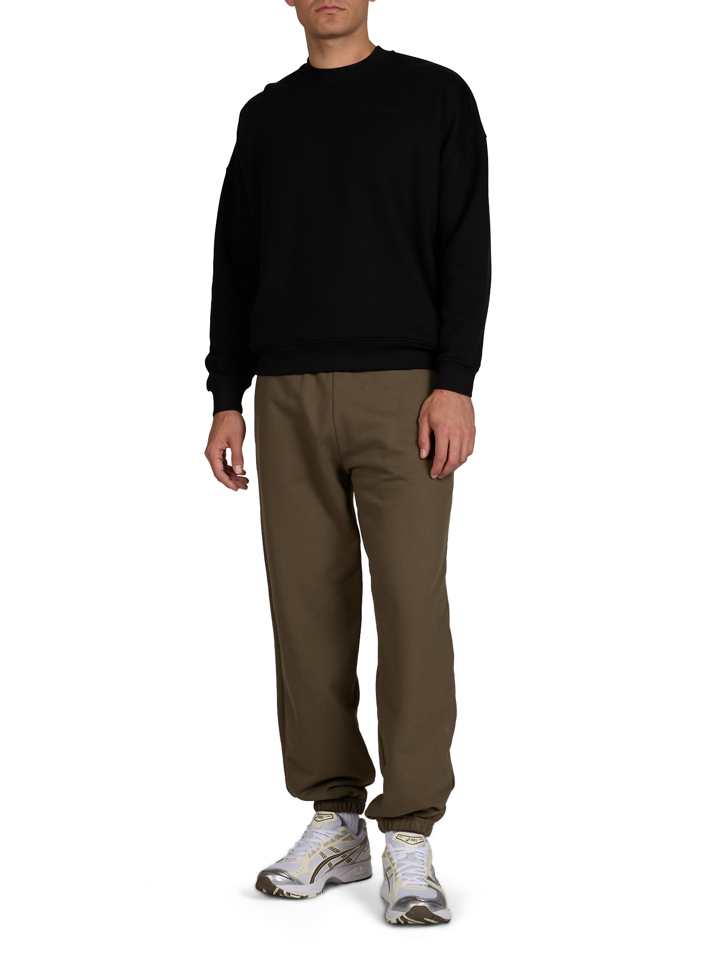 Sweat Ruben Fluidity en coton GERTRUDE ET GASTON Noir