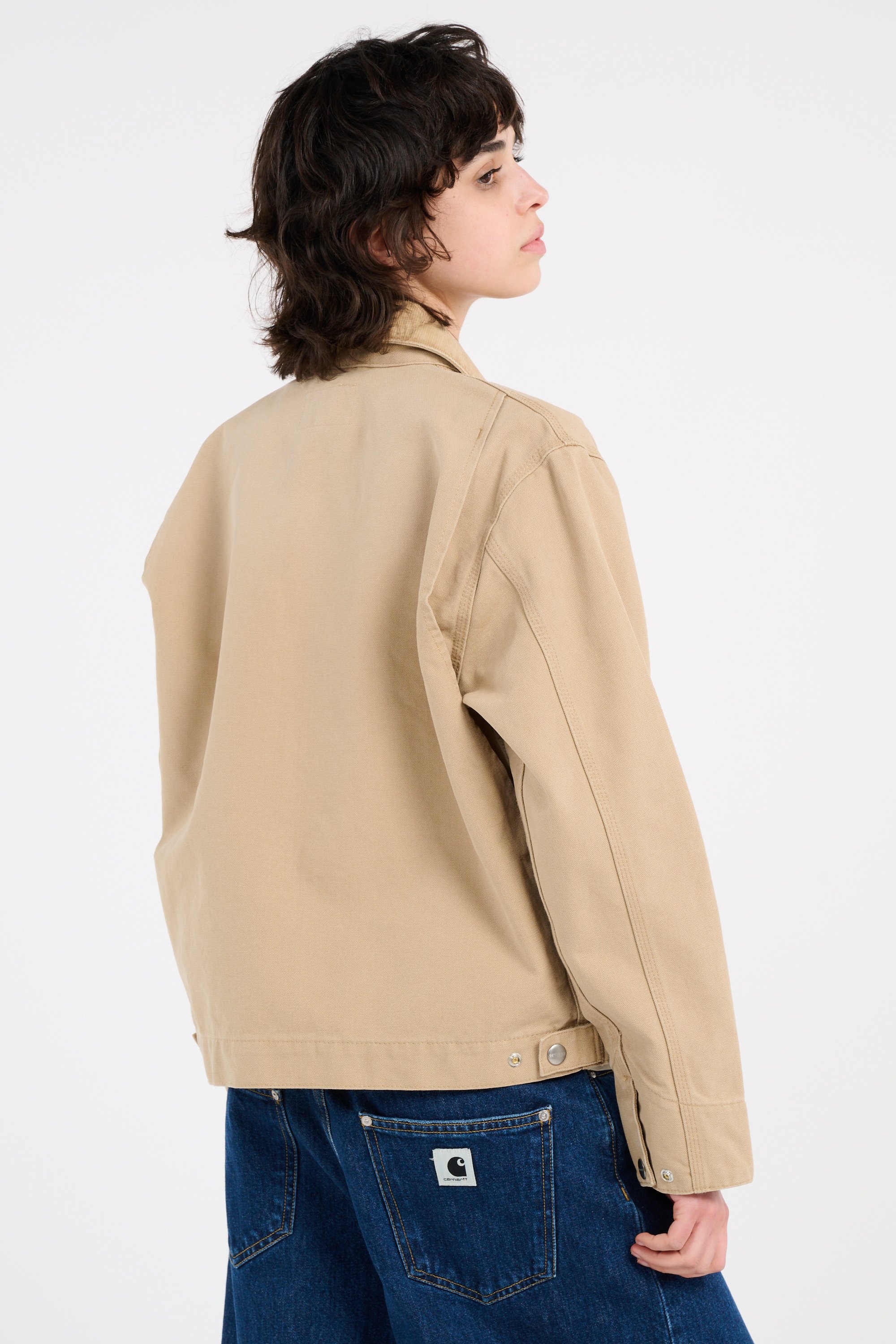 Veste w' og detroit jacket CARHARTT WIP Marron