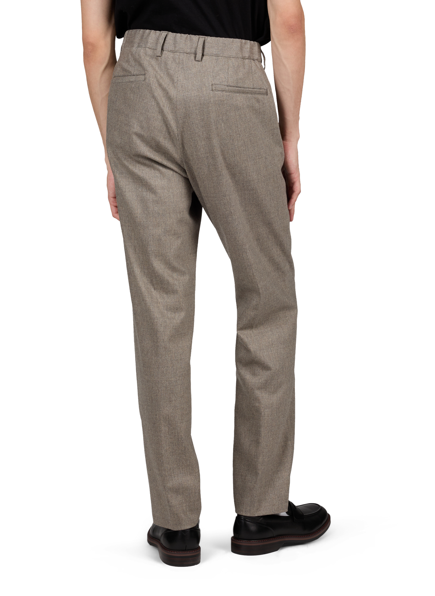 Pantalon droit CORNELIANI Marron