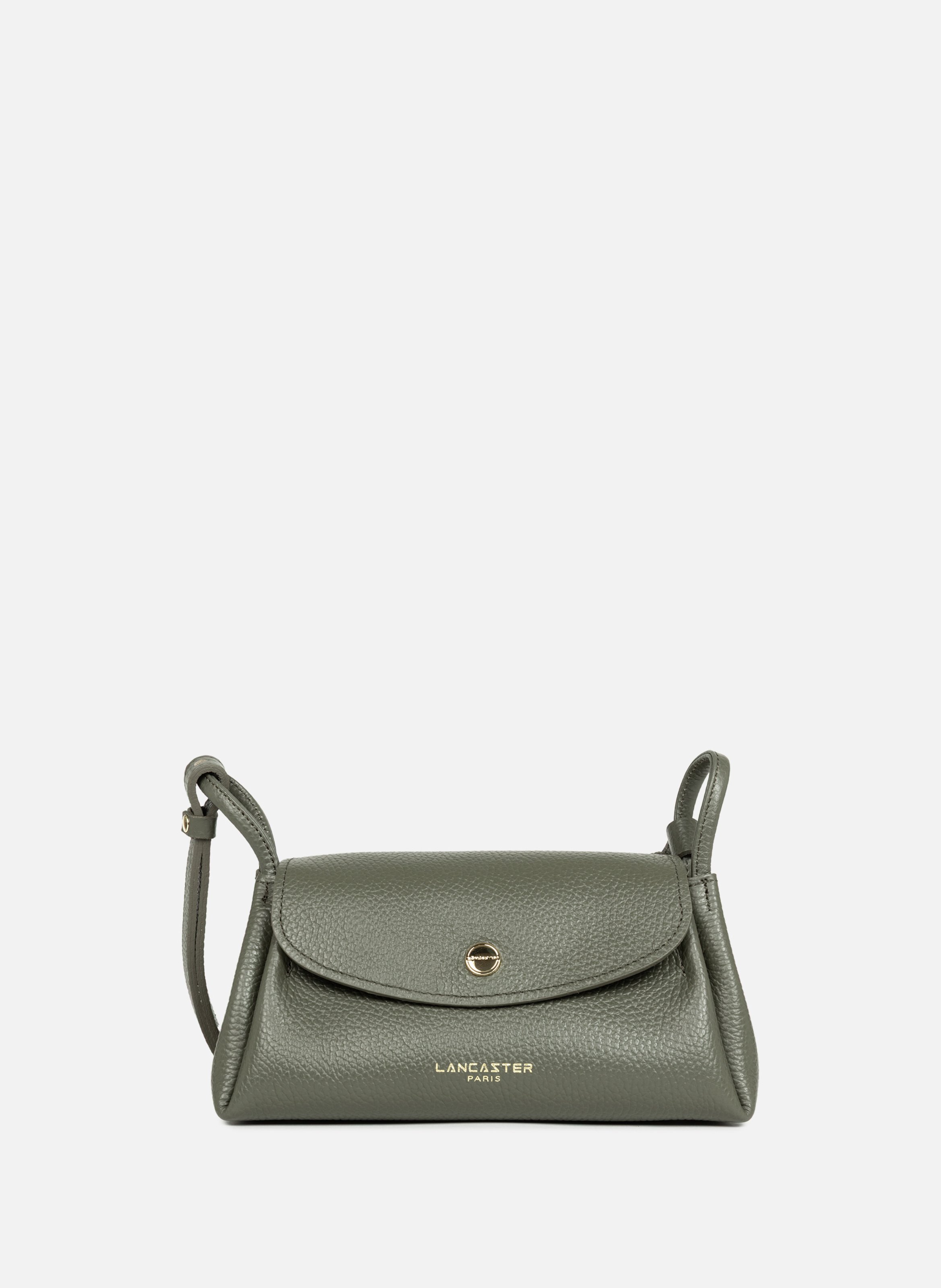 Petit sac trotteur - accordéon double LANCASTER Kaki