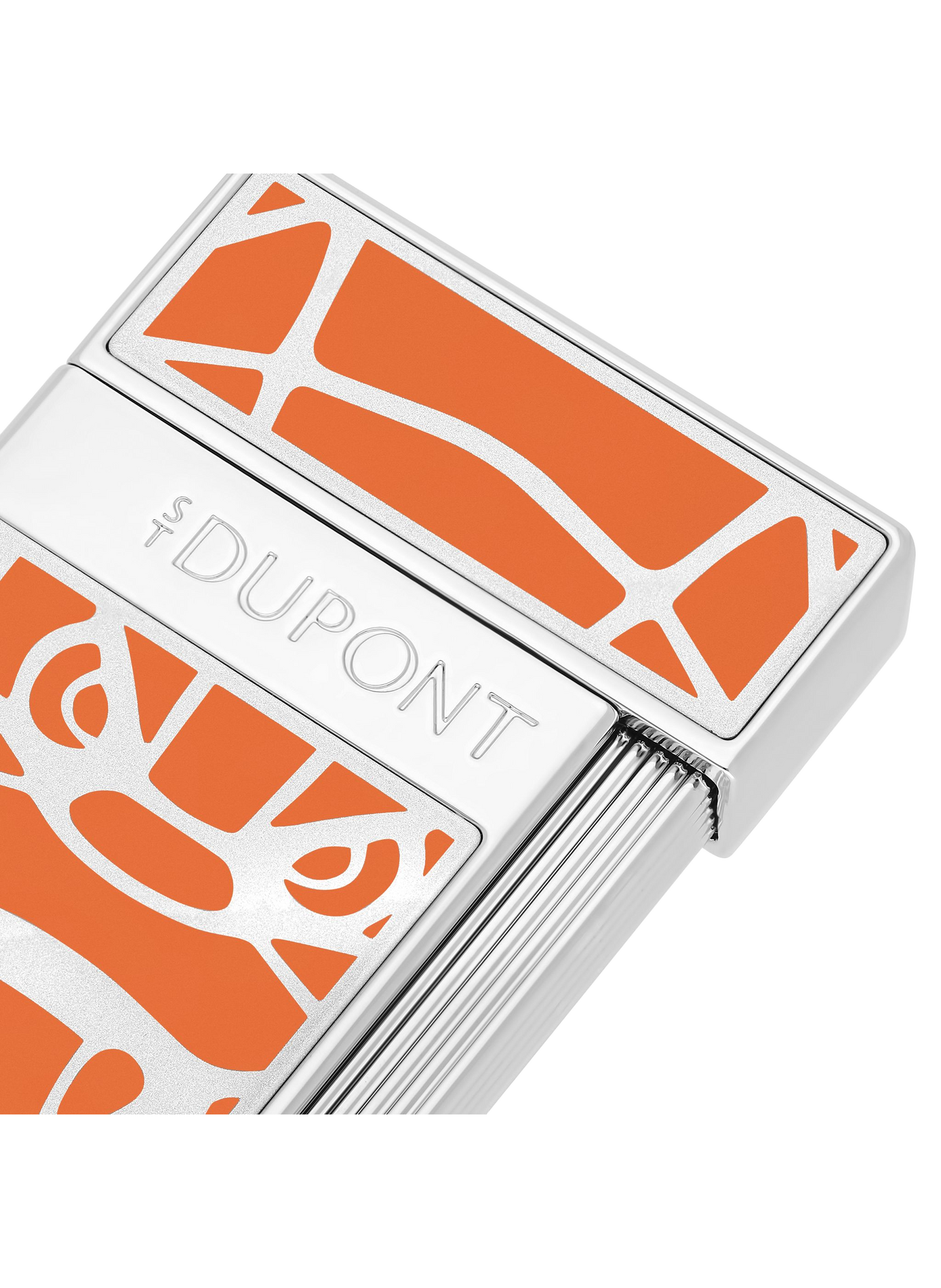 Briquet laqué Slimmy Orlinski S.T. DUPONT Orange