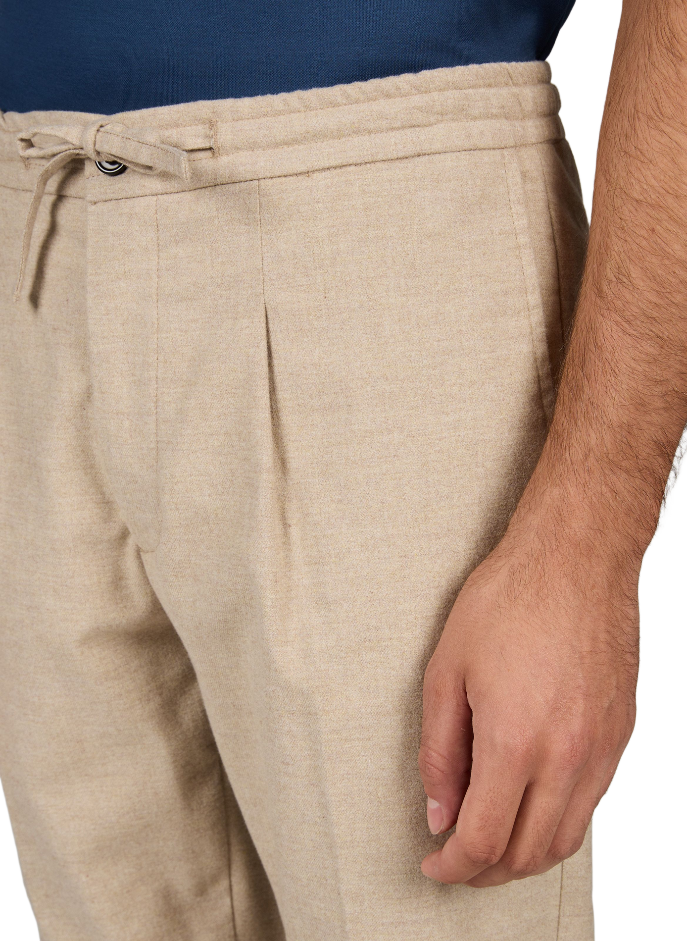 Rechte broek AURELIEN Beige