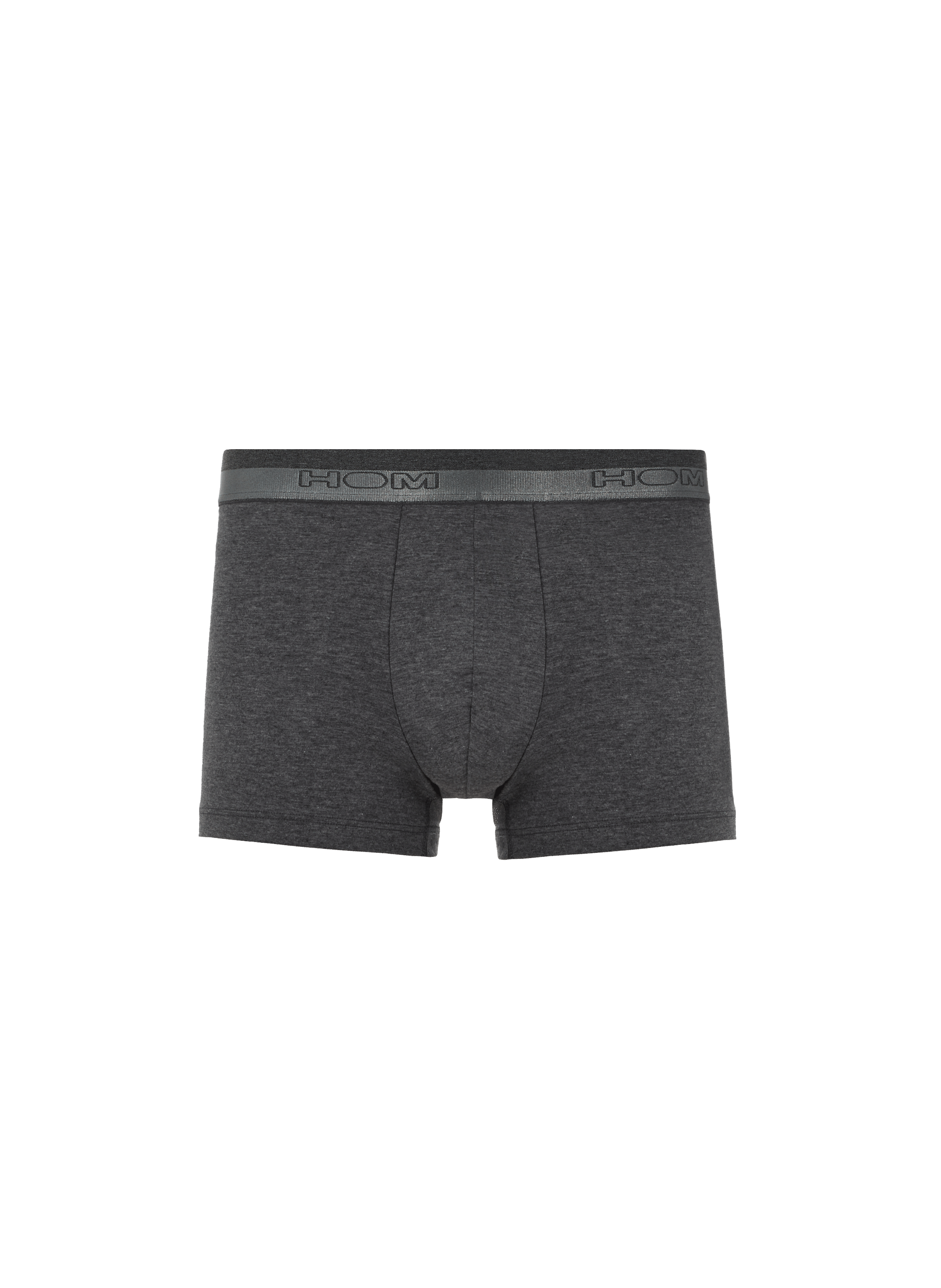 HOM Boxer en coton mélangé Gris