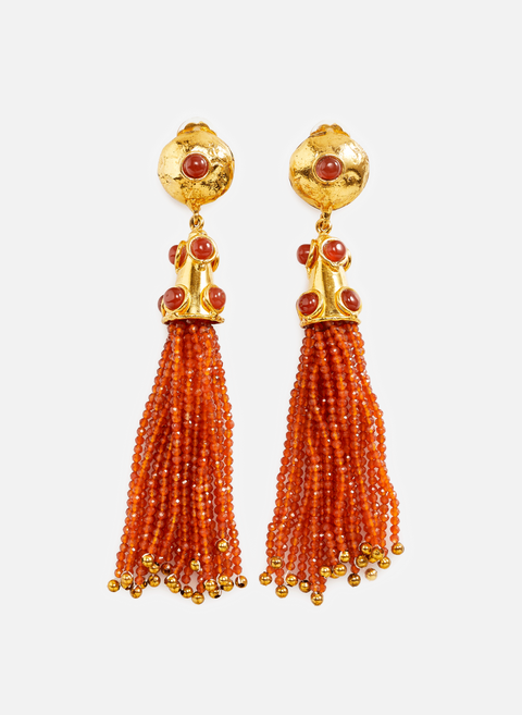 Carnelian Orange earringsSYLVIA TOLEDANO 