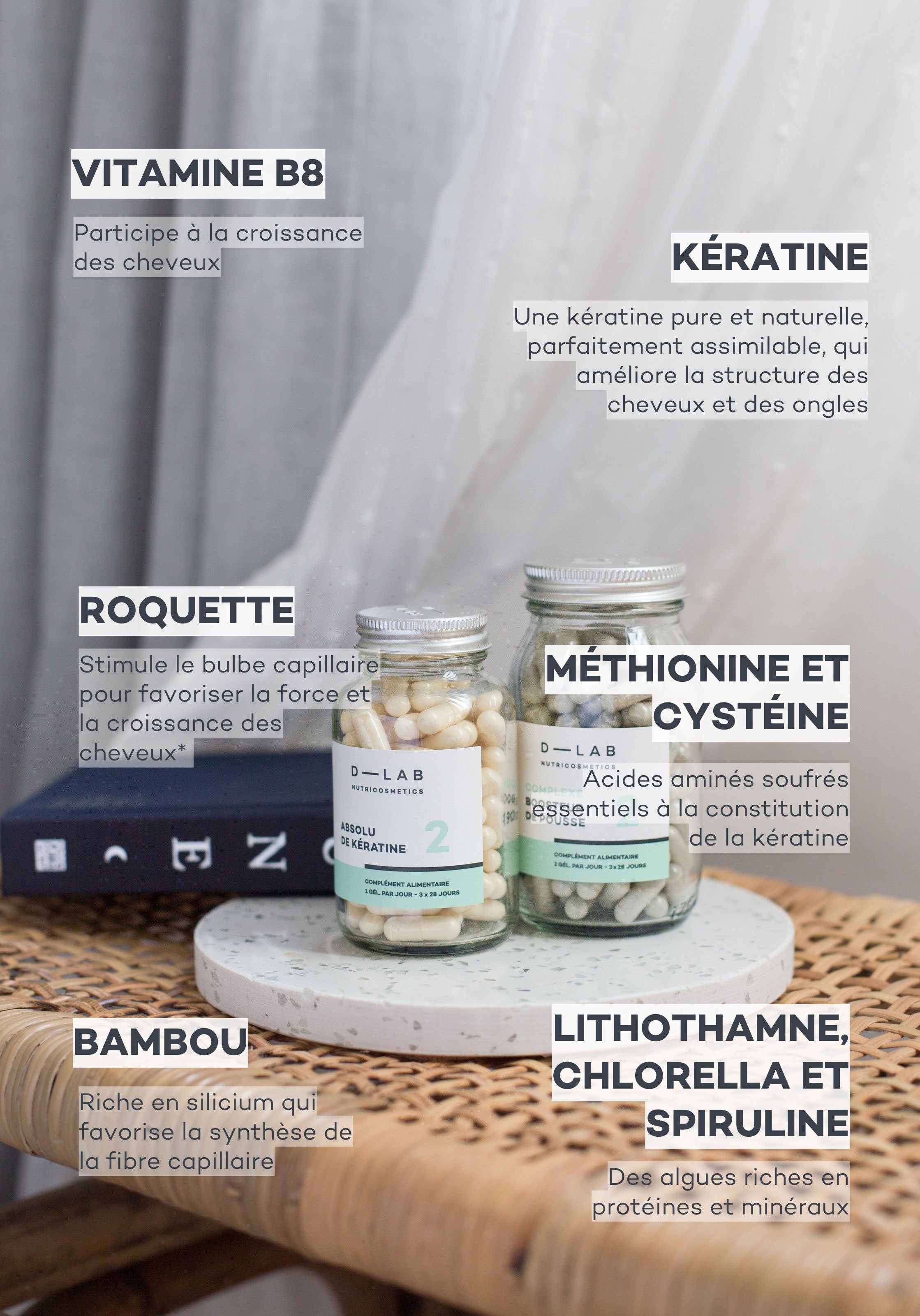 Hair Nutrition - Three months D-LAB NUTRICOSMETICS No color