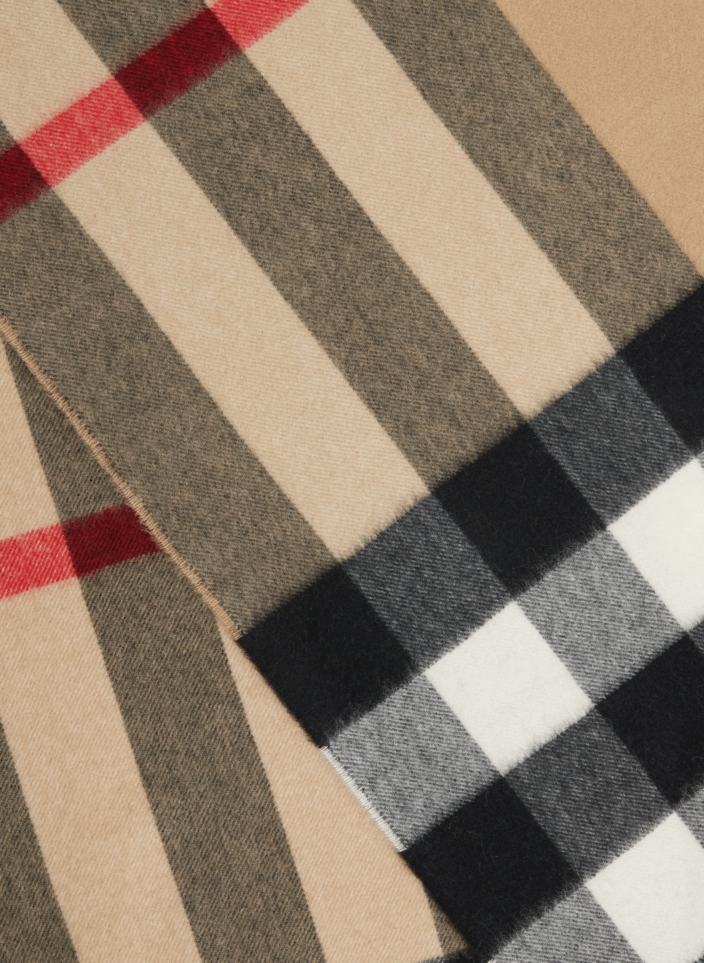 Cashmere scarf  BURBERRY Brown