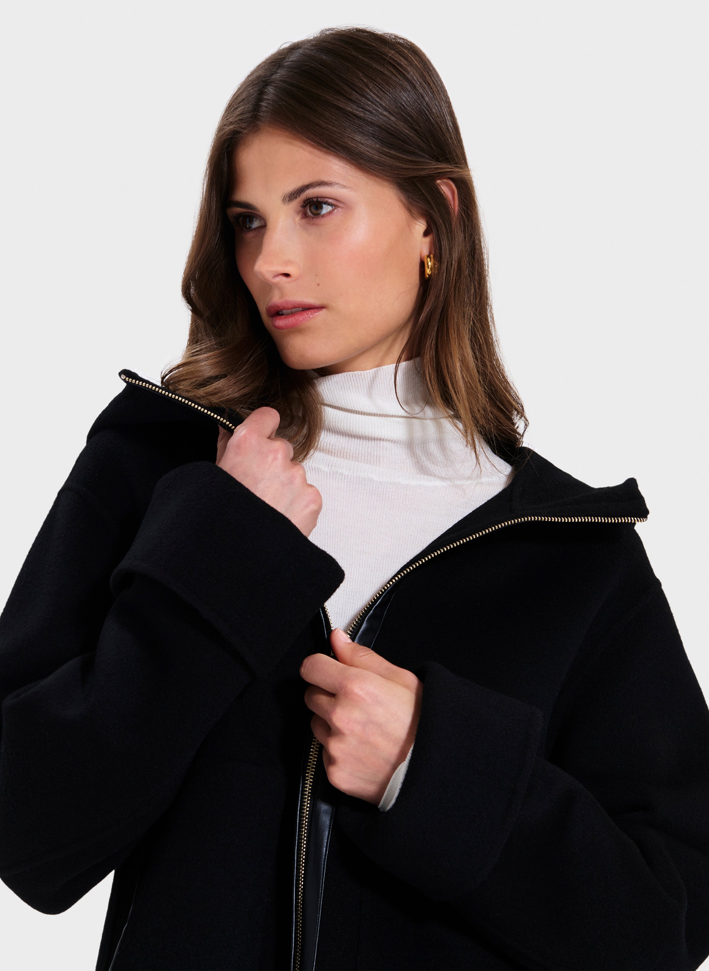 Manteau  marjy ZAPA Noir