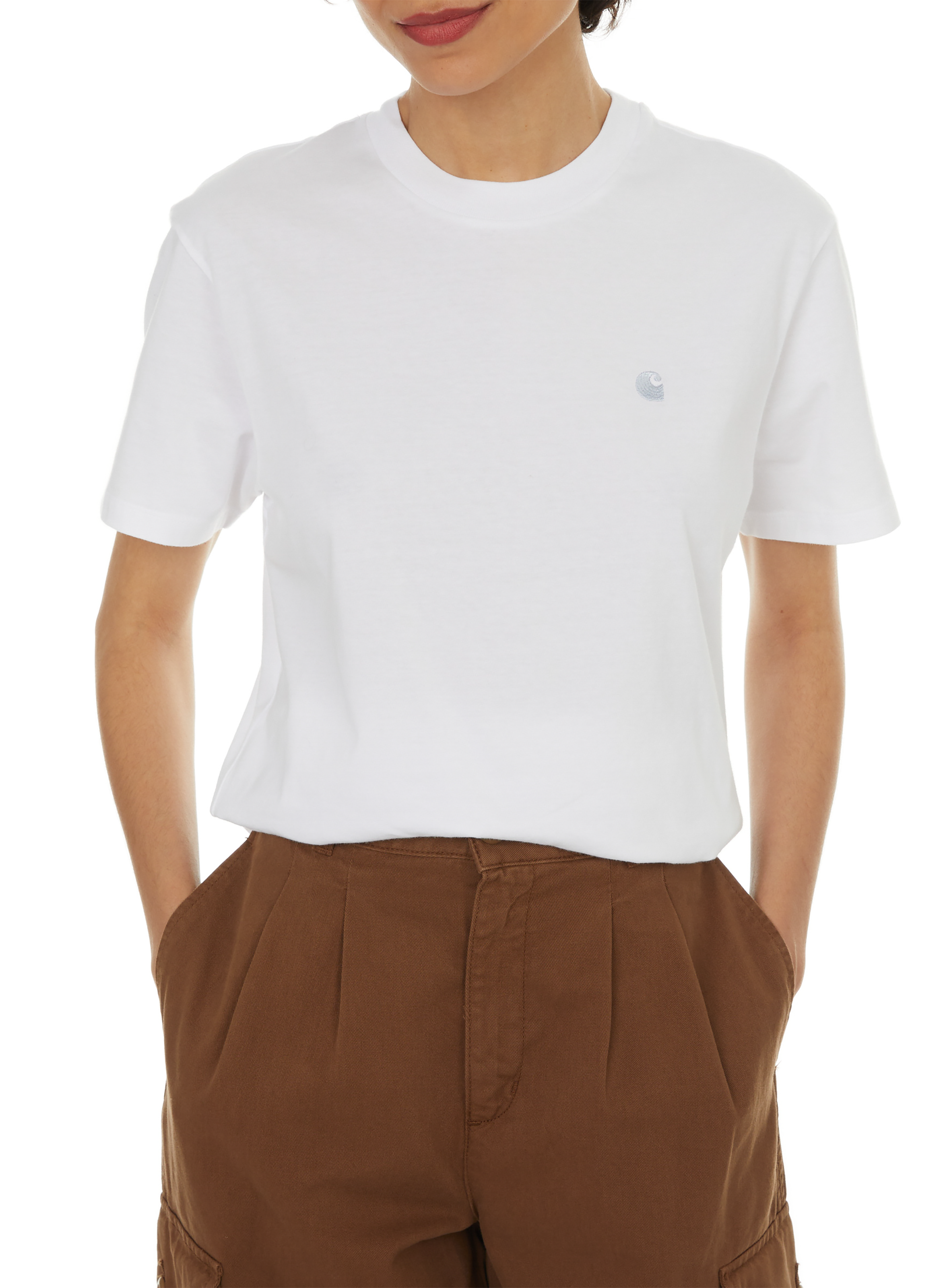 Cotton logo baseball cap SAISON 1865 Beige