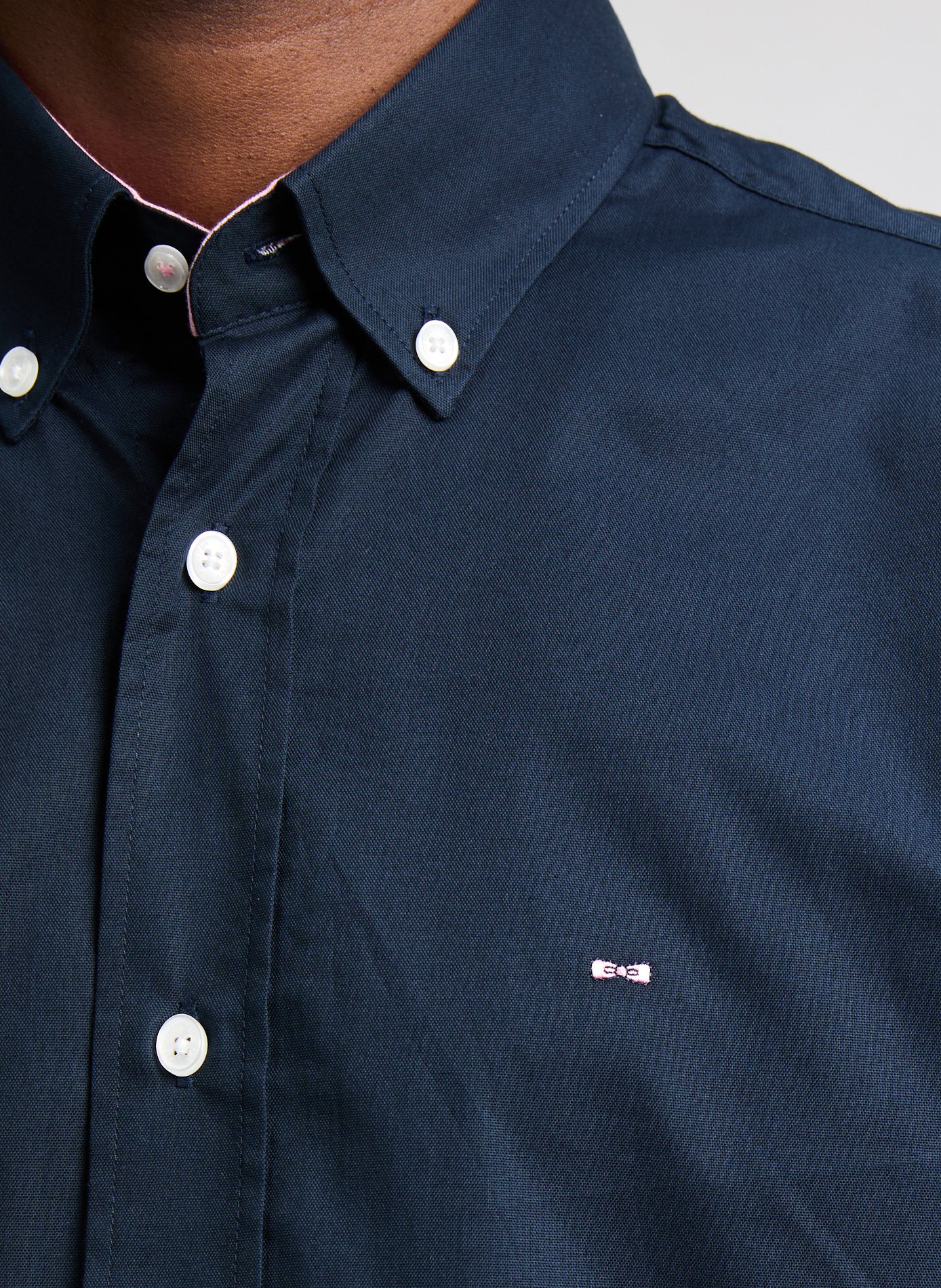 Chemise en coton EDEN PARK Bleu