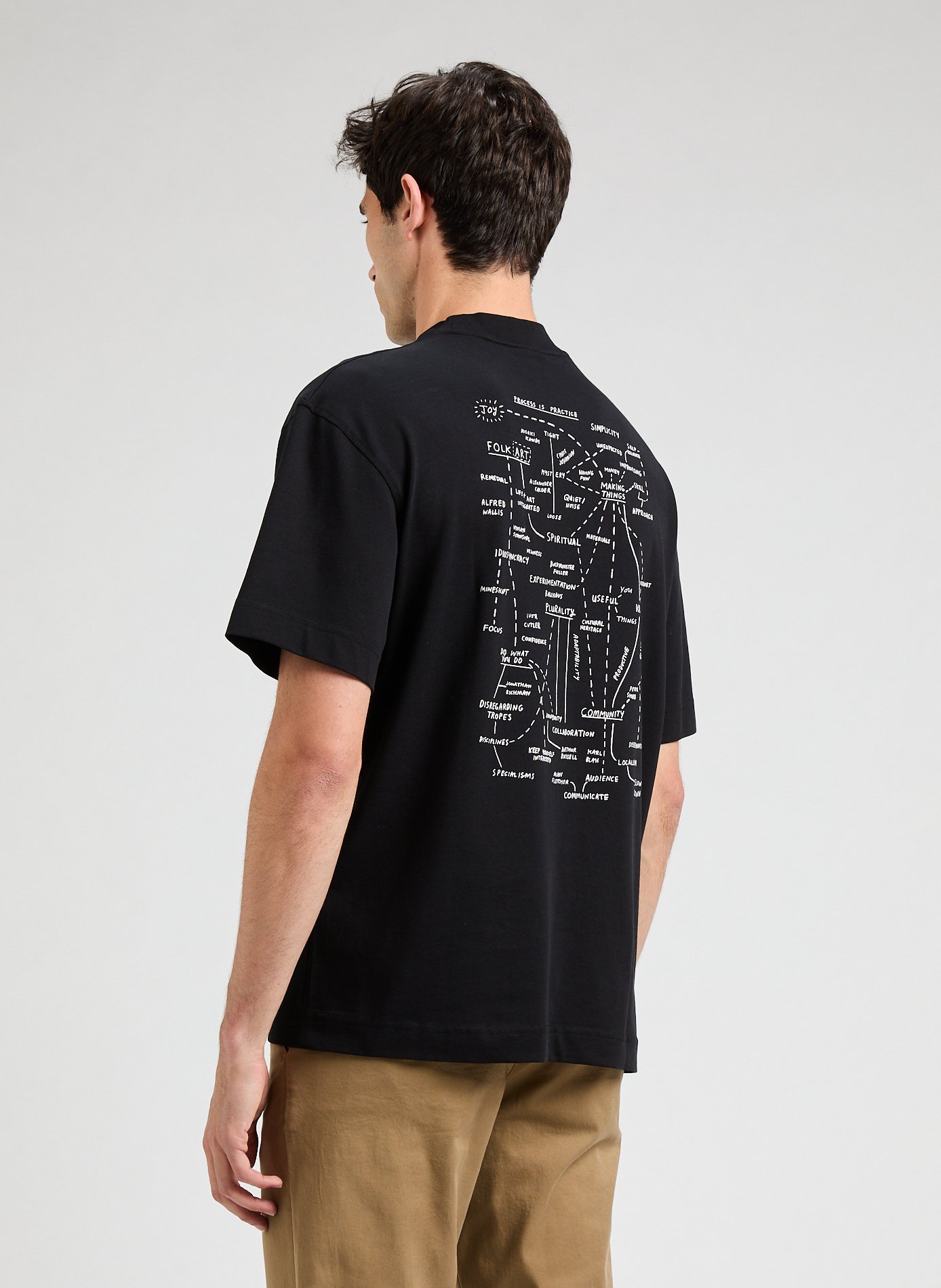 Classic Cotton T-Shirt SELECTED Black