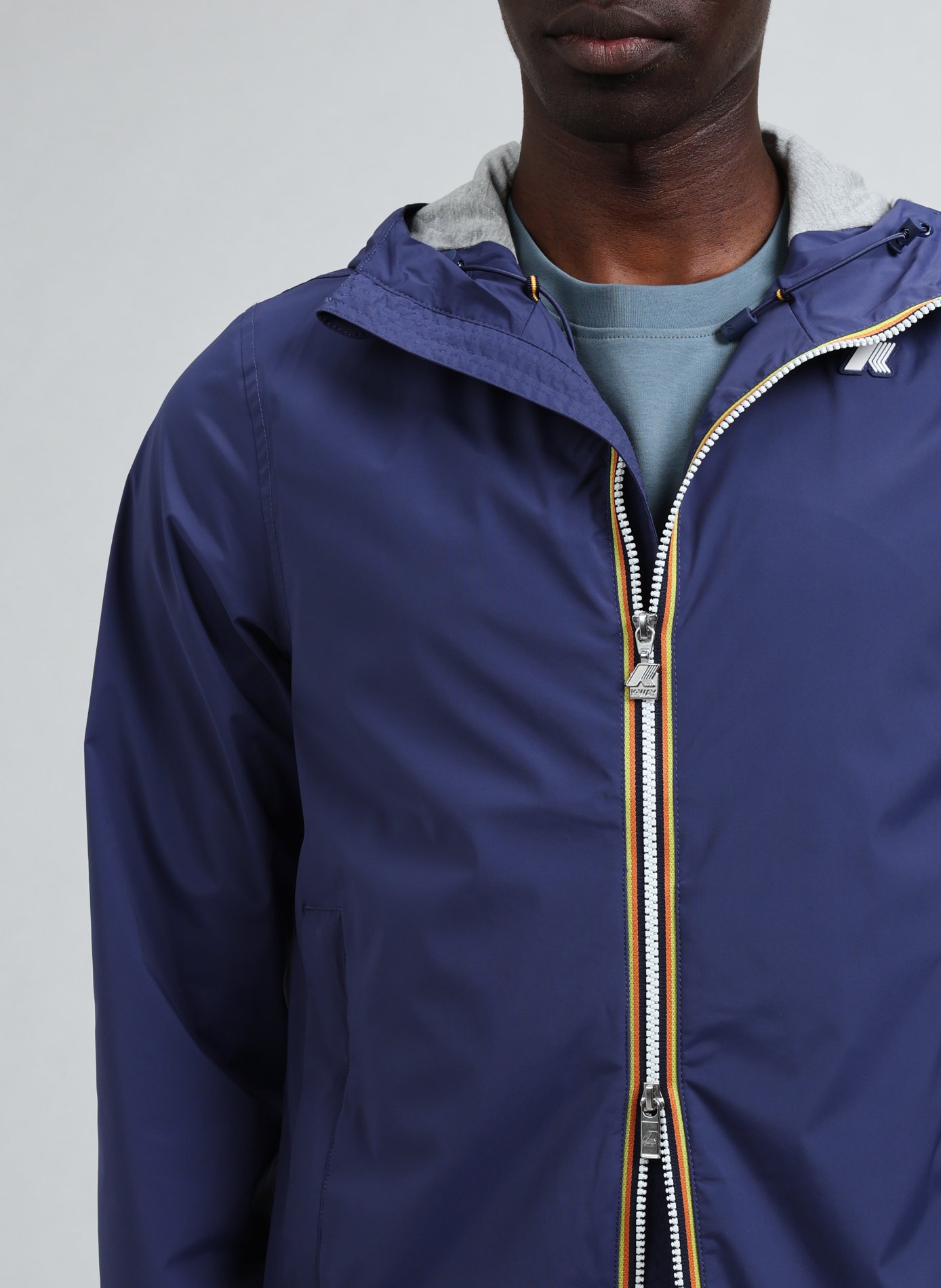 Veste à capuche imperméable  K-WAY Bleu