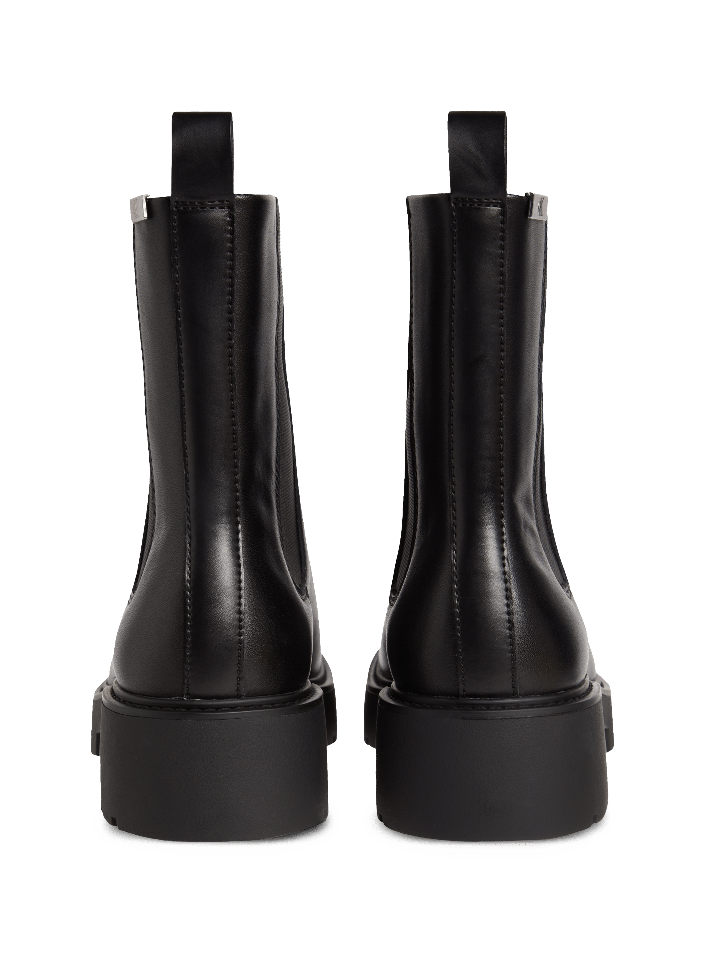 Bottines en cuir CALVIN KLEIN Noir