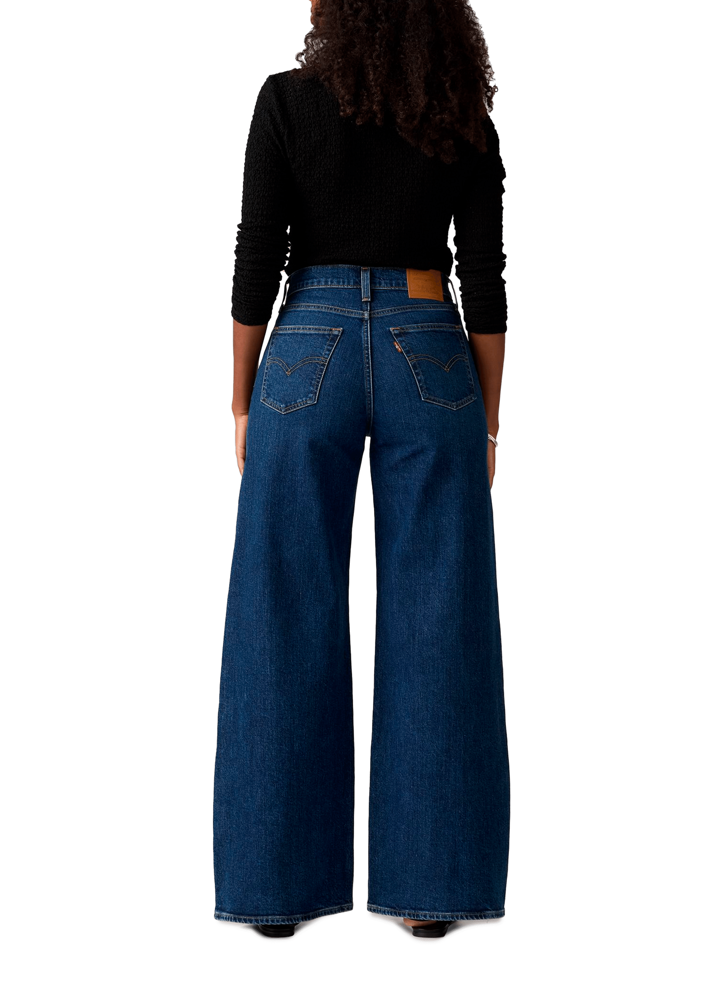 Jean wide leg LEVI'S Bleu
