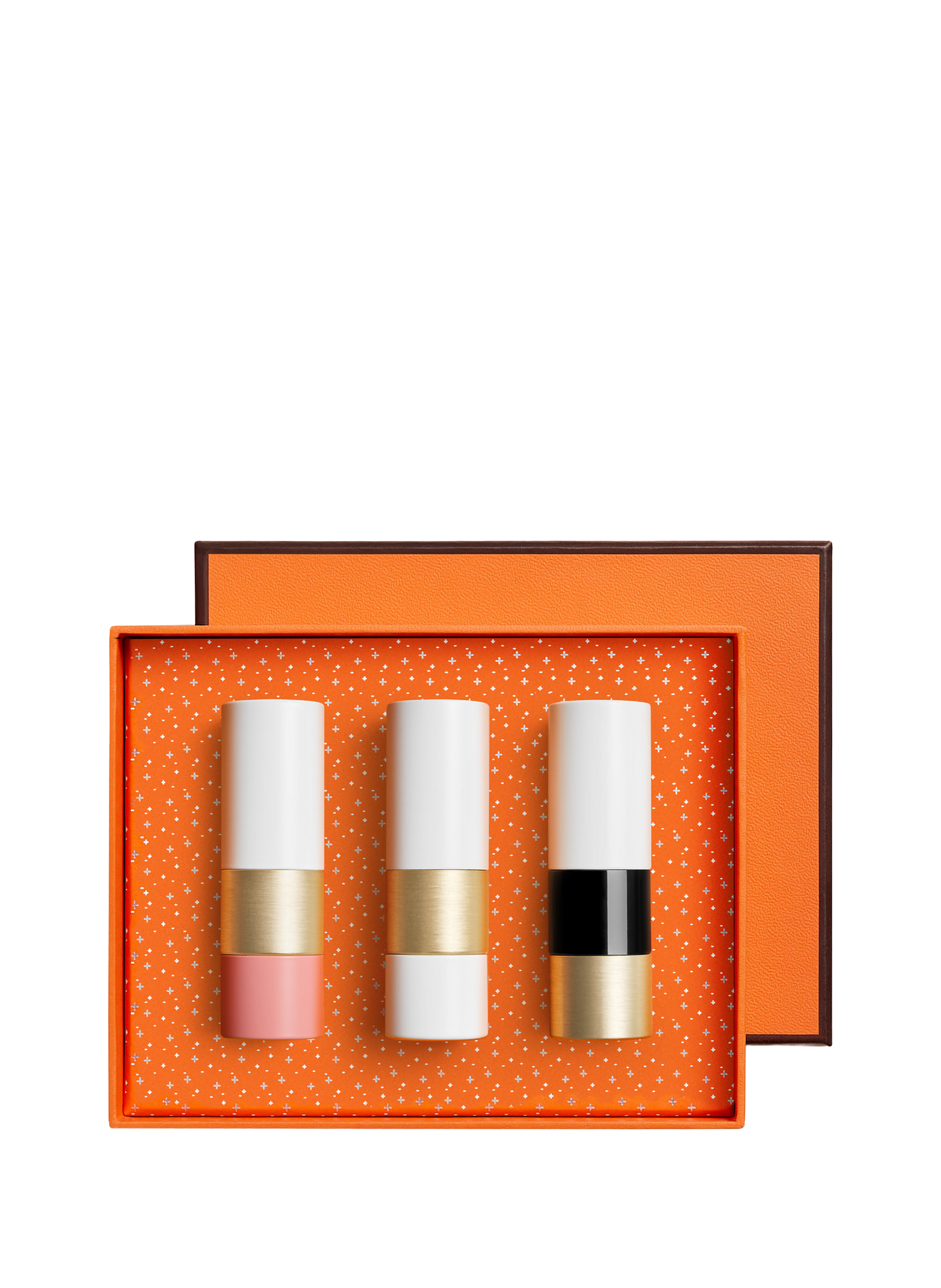 Coffret Rouge Hermès, édition Fêtes en Hermès HERMÈS Rose tan - rose epicé