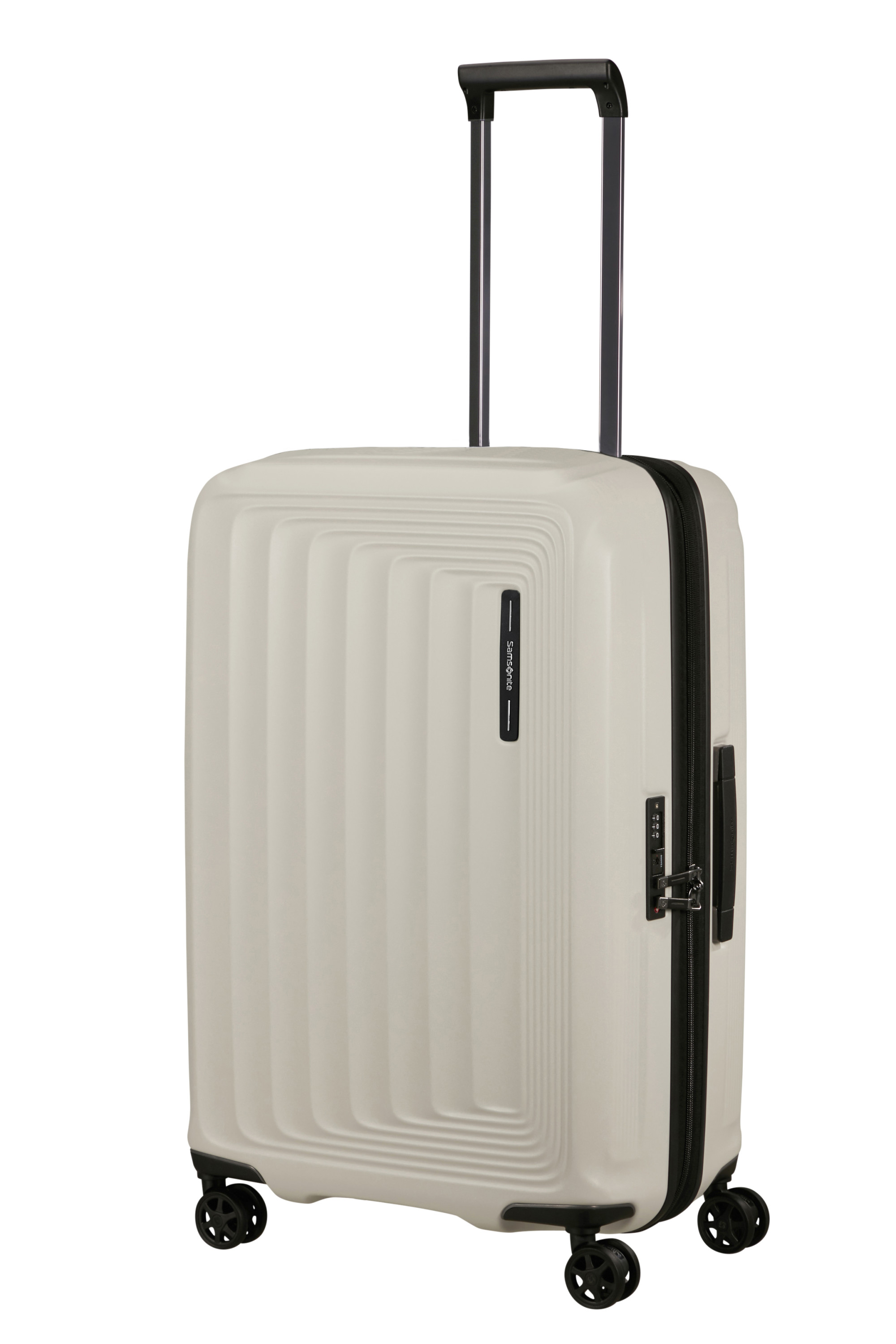 Nuon valise 4 roues taille m SAMSONITE Beige