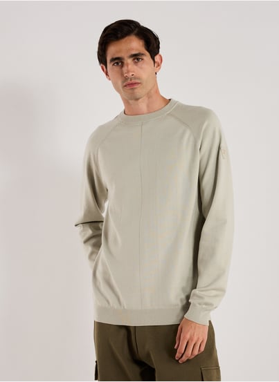 Straight-cut round-neck sweater GERTRUDE ET GASTON Straight-cut round-neck sweater GERTRUDE ET GASTON