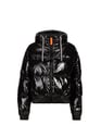 Quilted oversized puffer jacket with high collar | Black by GERTRUDE ET GASTON GERTRUDE ET GASTON Quilted oversized puffer jacket with high collar | Black