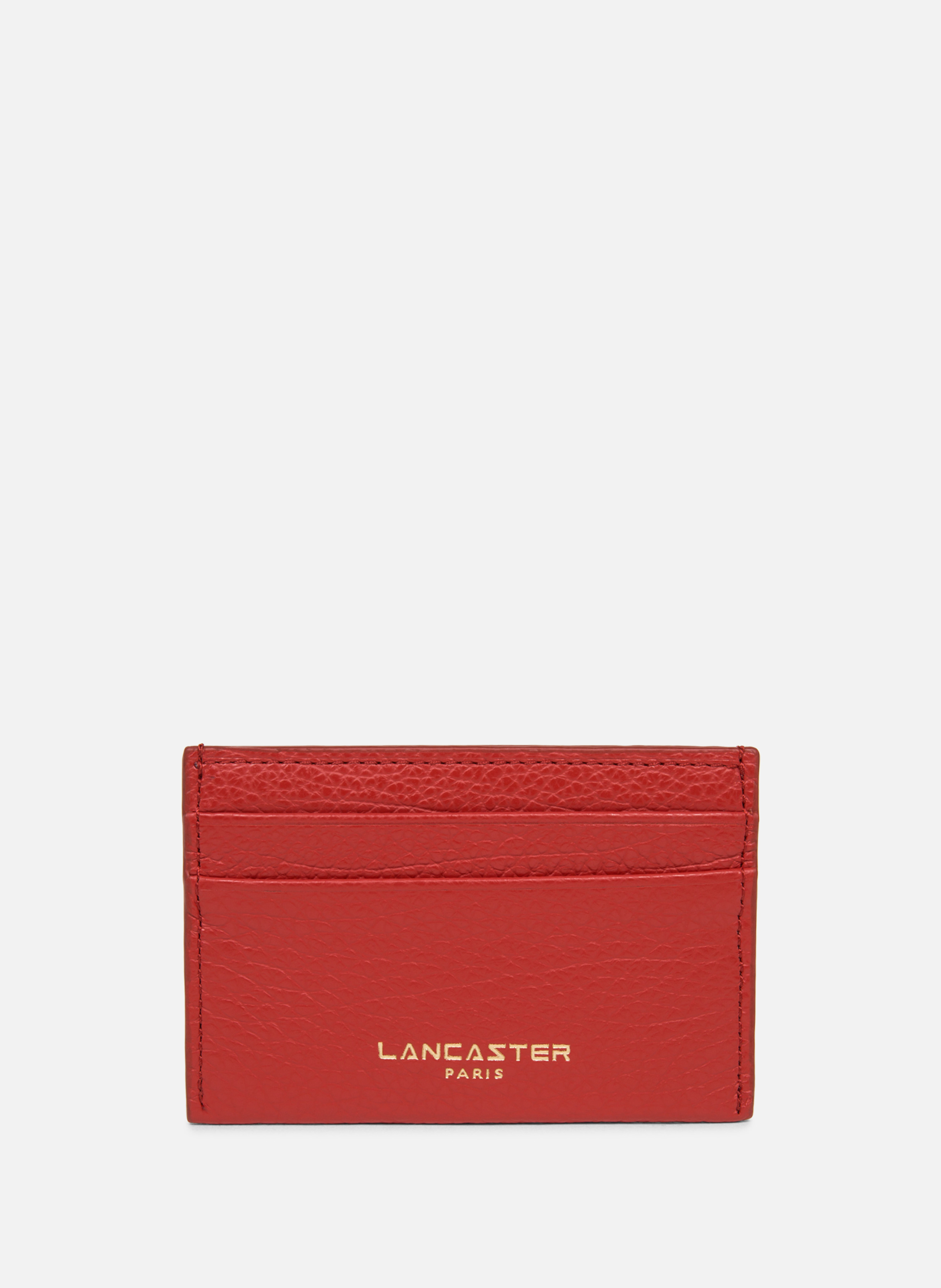 LANCASTER Porte-cartes - dune Rouge