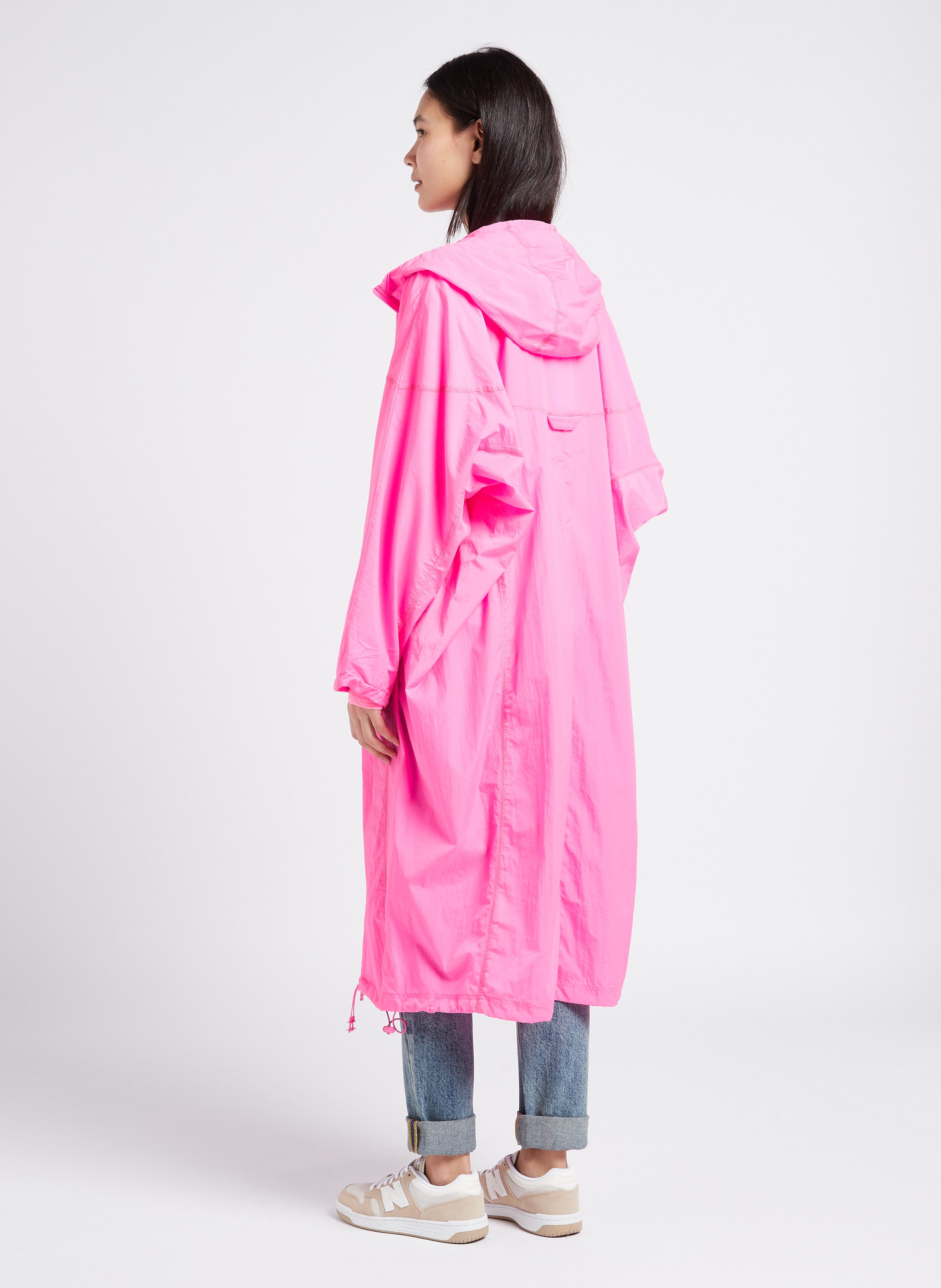 Tee-shirt à col bateau en coton sonoma AMERICAN VINTAGE Rose