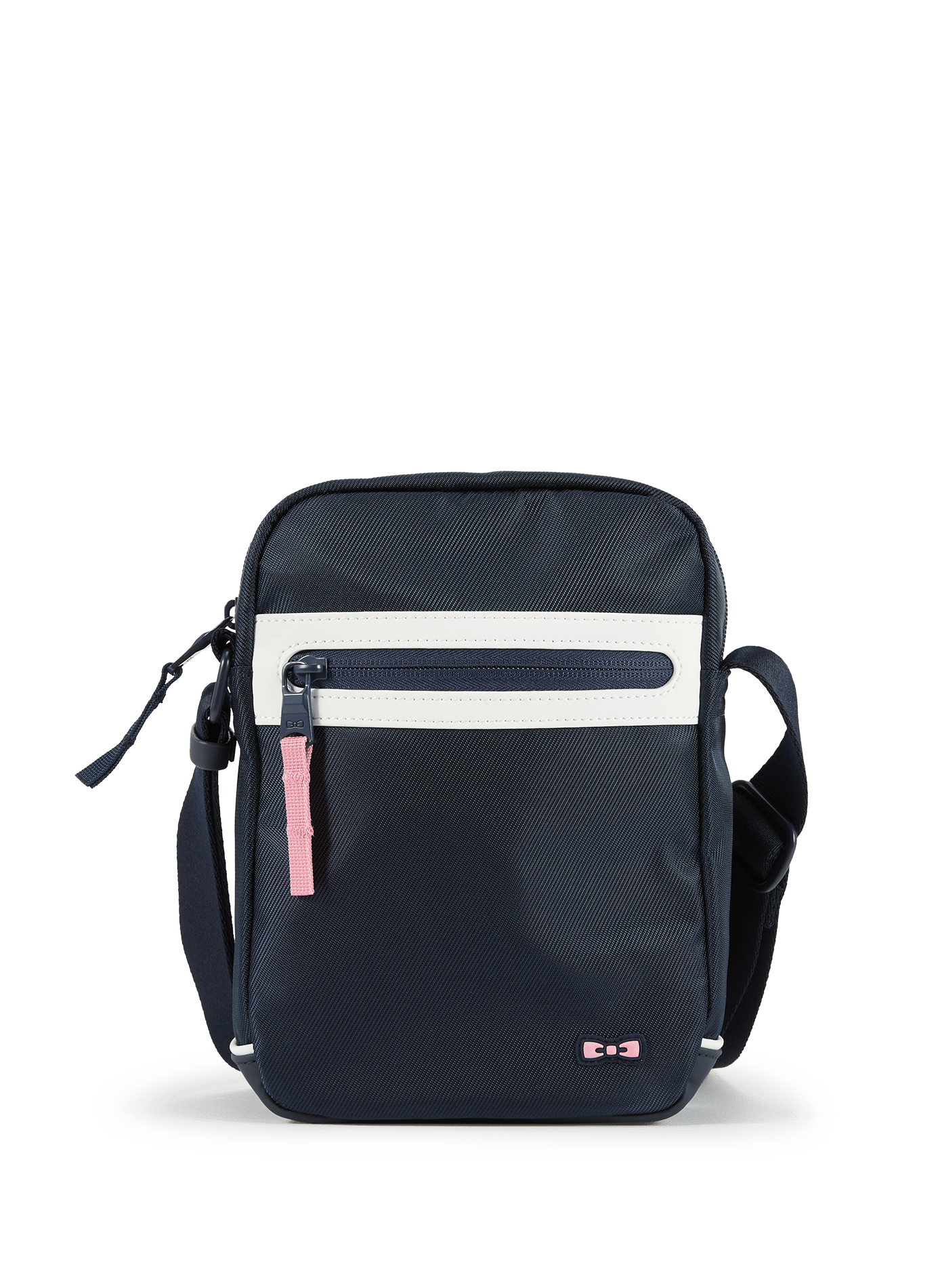 Colorblock two-tone shoulder bag EDEN PARK Blue