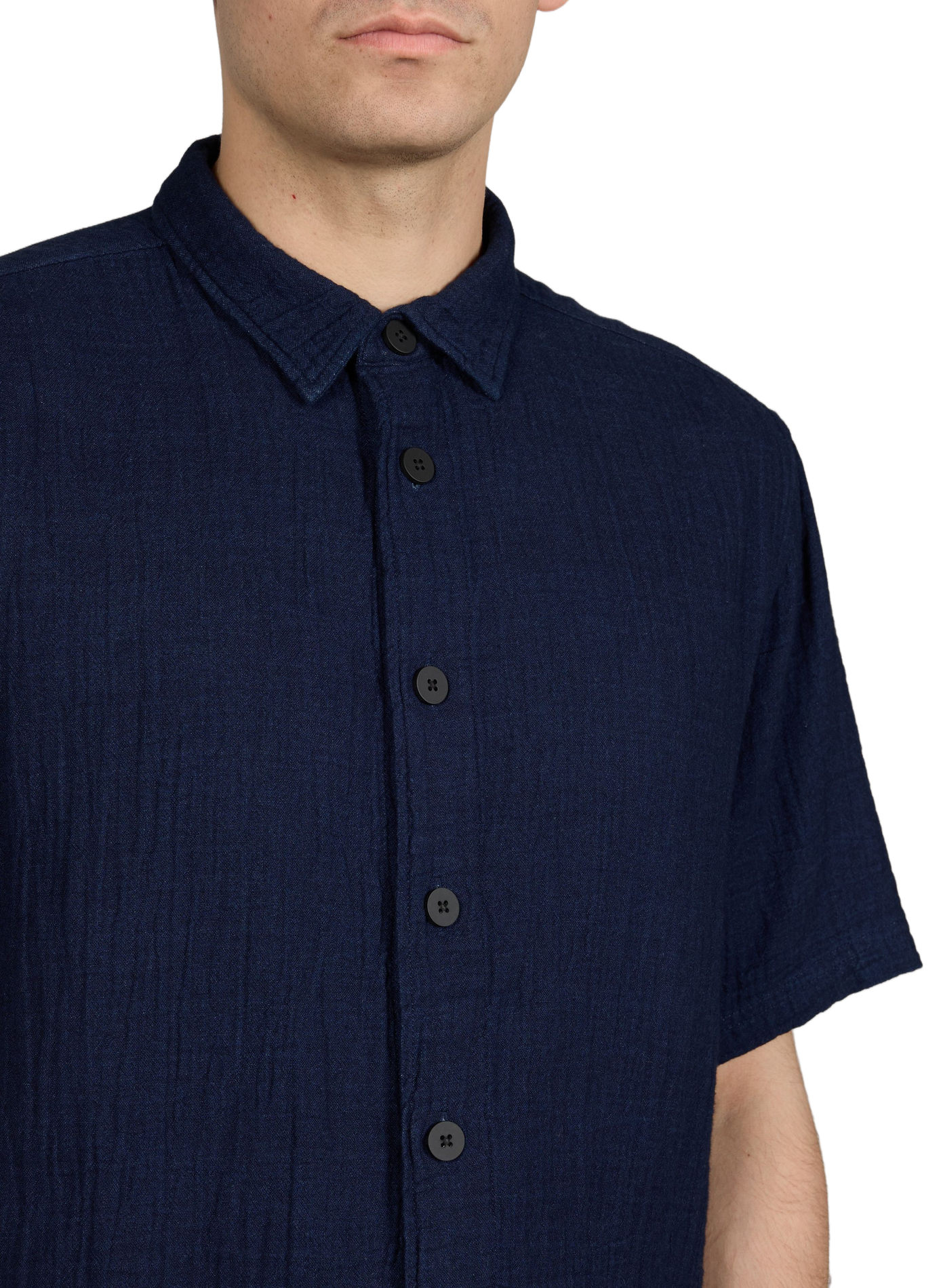 Chemise en coton KNOWLEDGE COTTON Bleu