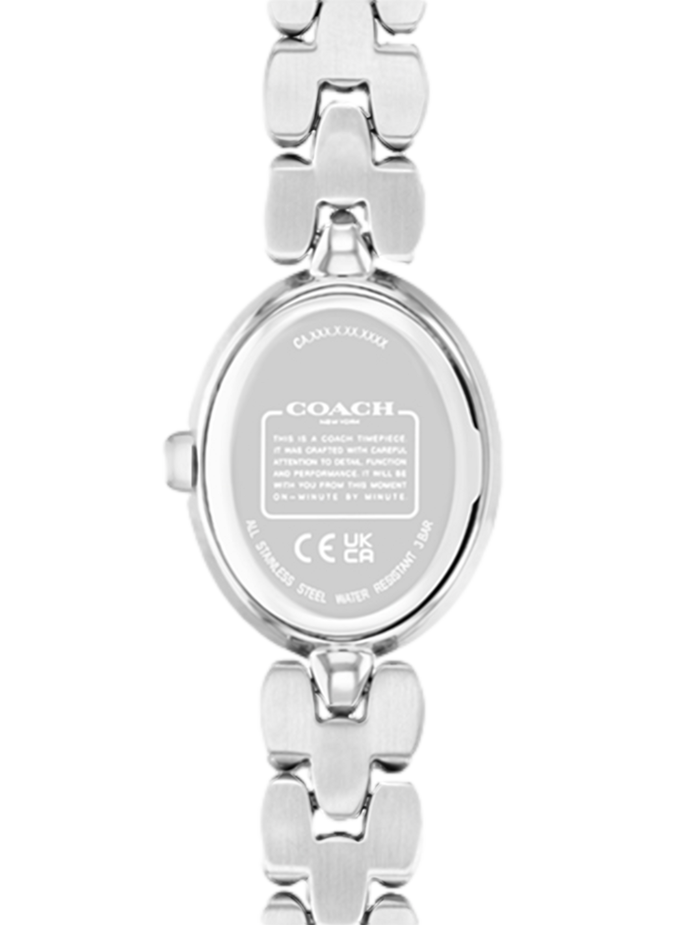 Montre quartz Sammy en acier inoxydable COACH MONTRES Argent
