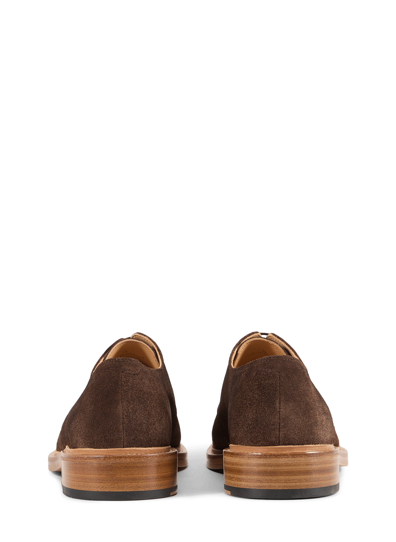 Sheridan derbies in suede calf leather PAUL SMITH Brown