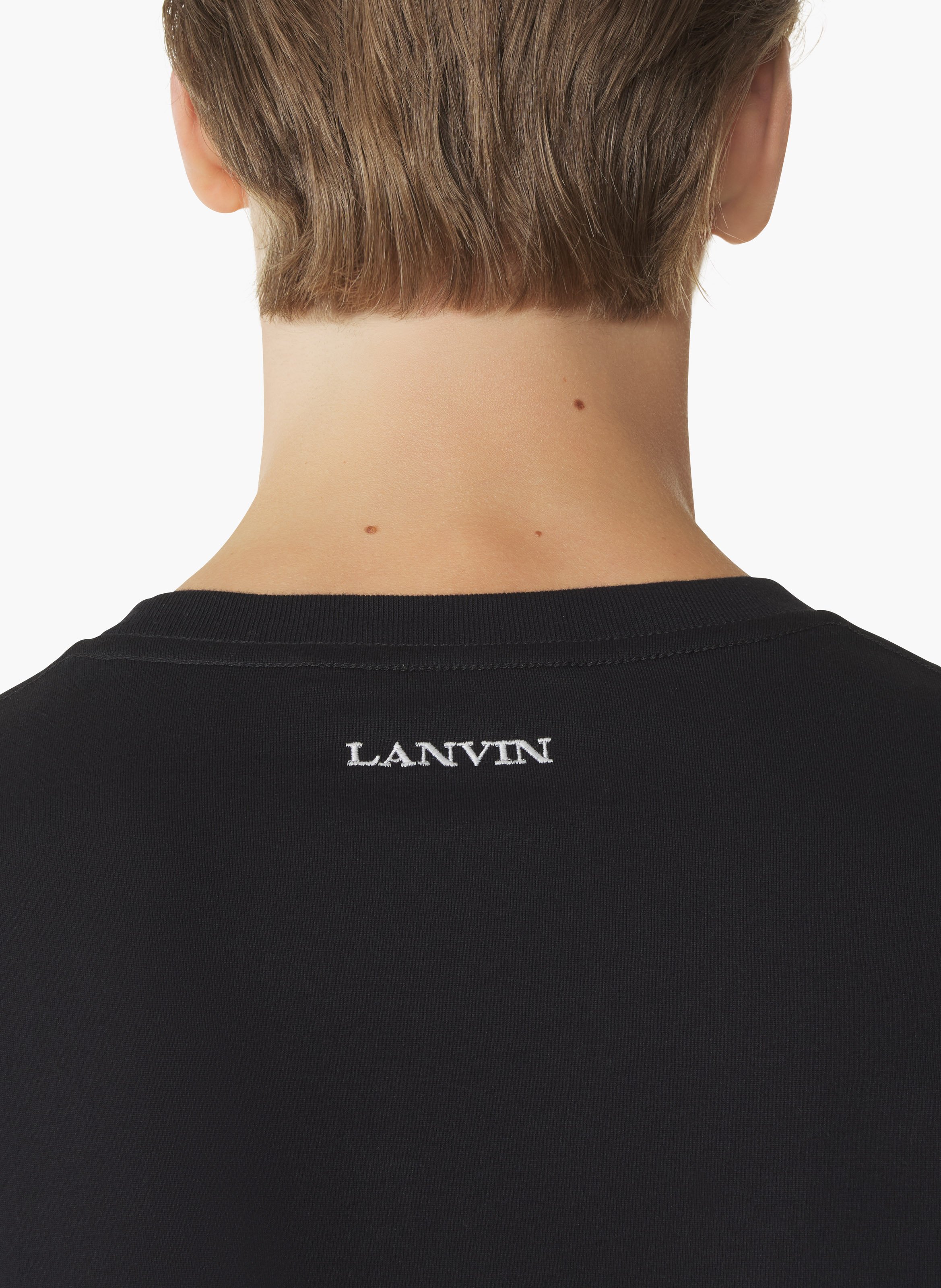 T-shirt imprimé la mère et l'enfant LANVIN Noir