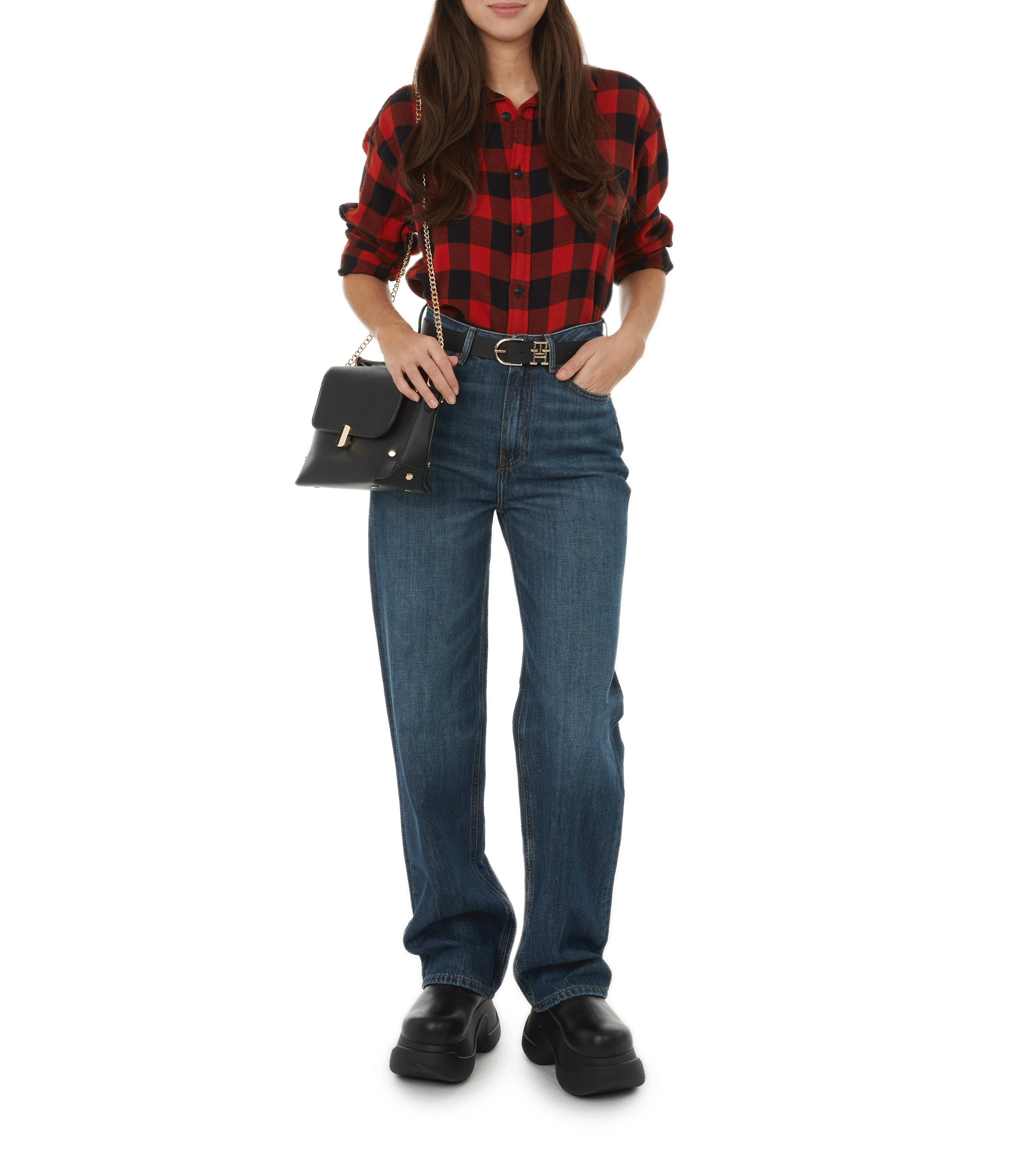 Shoulder bag AU PRINTEMPS PARIS Black