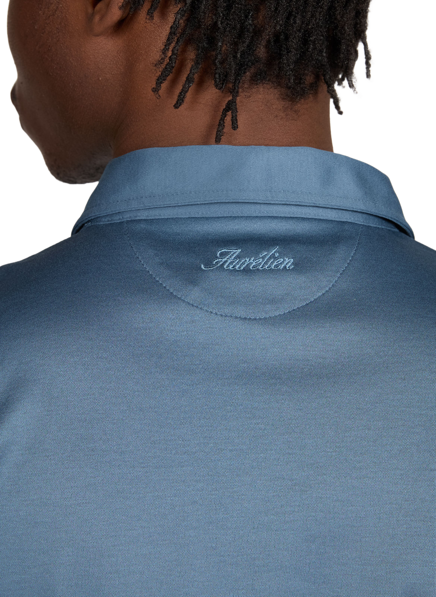 Cotton polo shirt AURELIEN Green