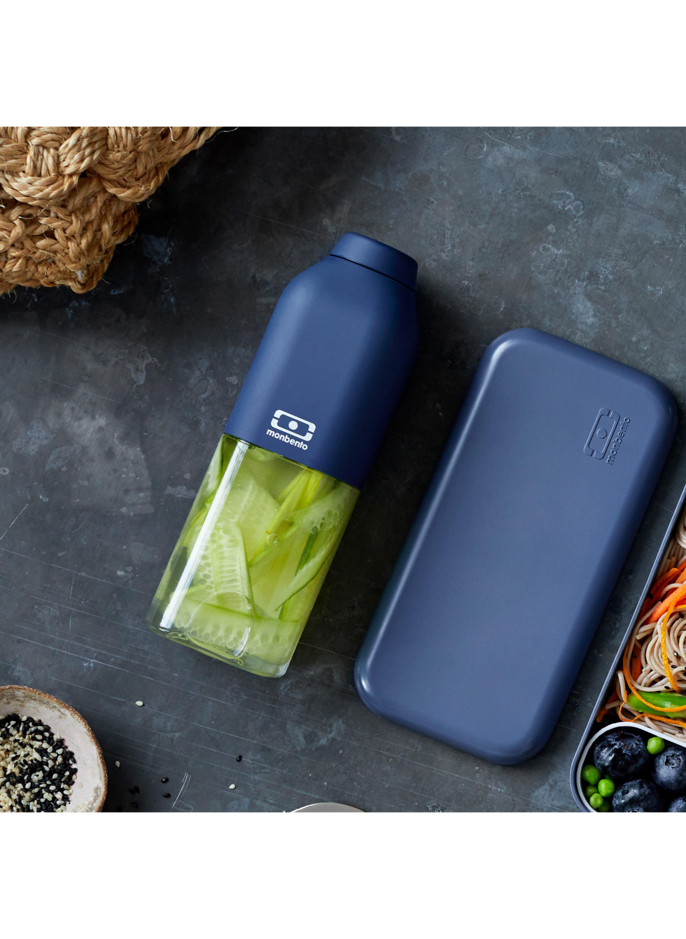 Gourde Positive 50 cl MONBENTO Bleu