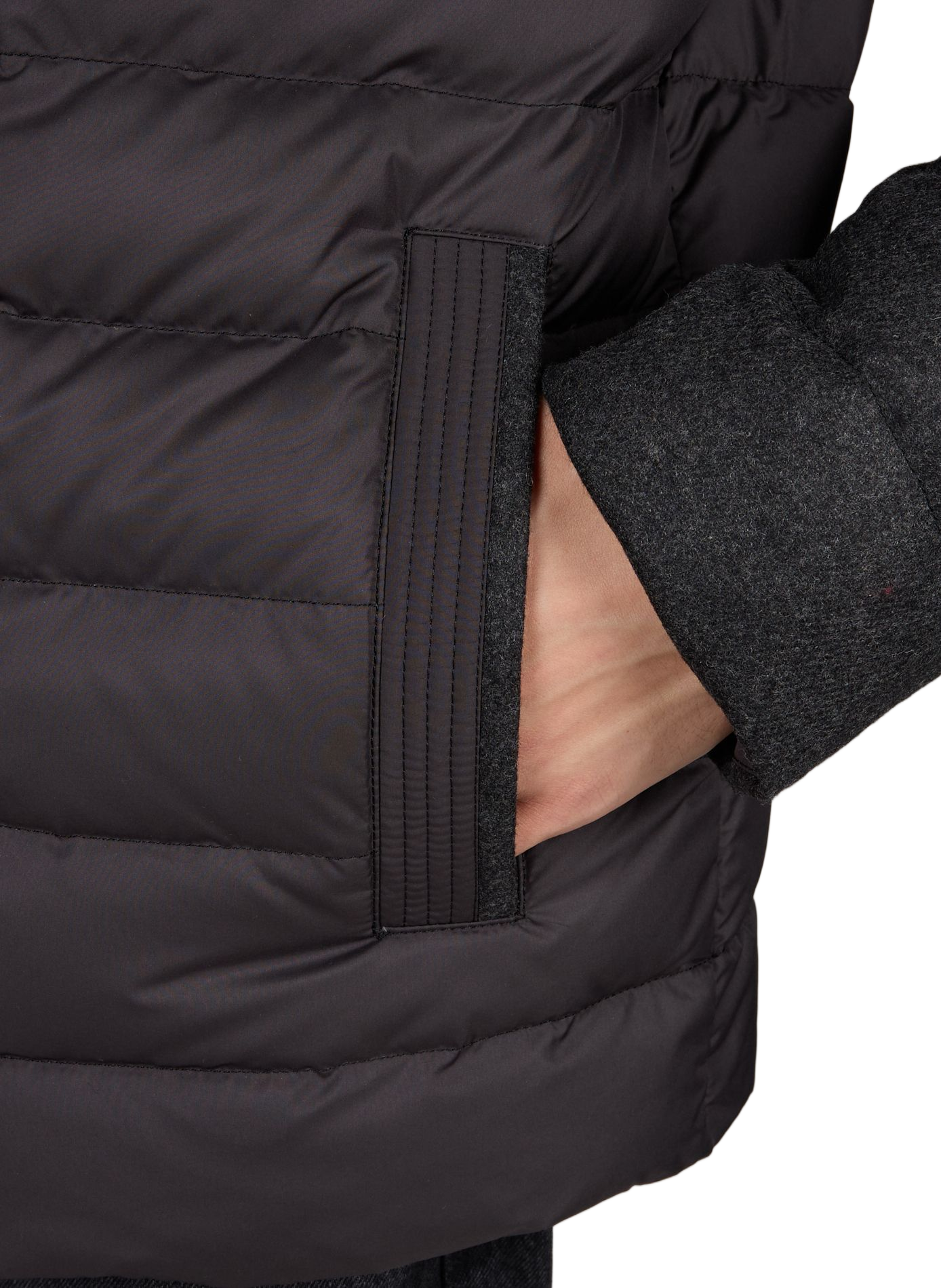Blouson zippé col montant NORWEGIAN WOOL Gris