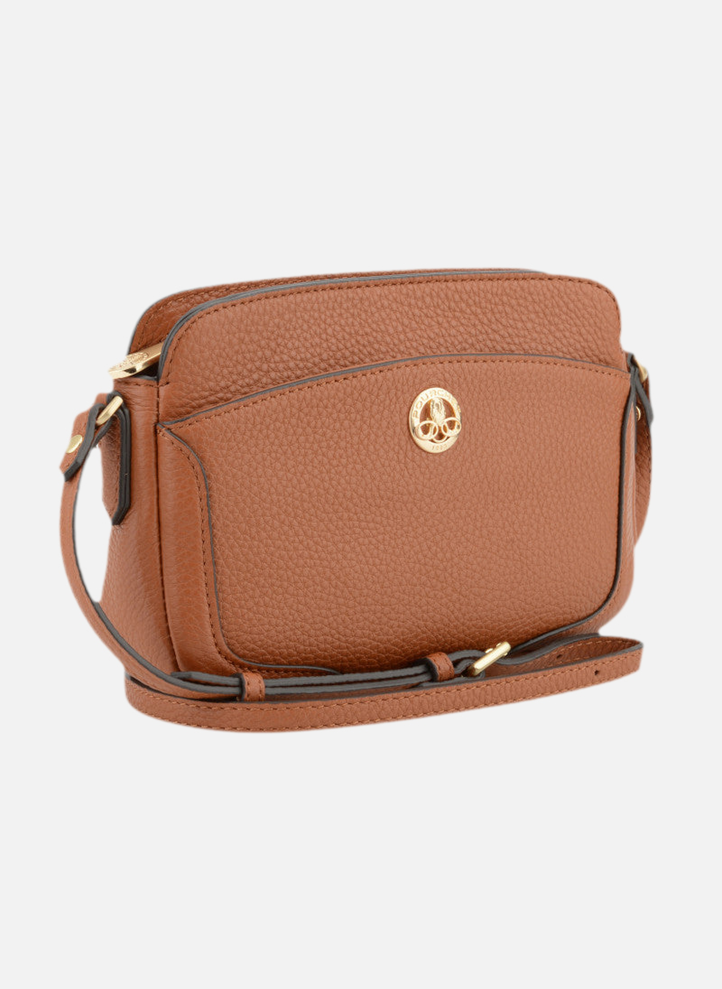 Image | sac cabas en cuir de vachette MarronPOURCHET