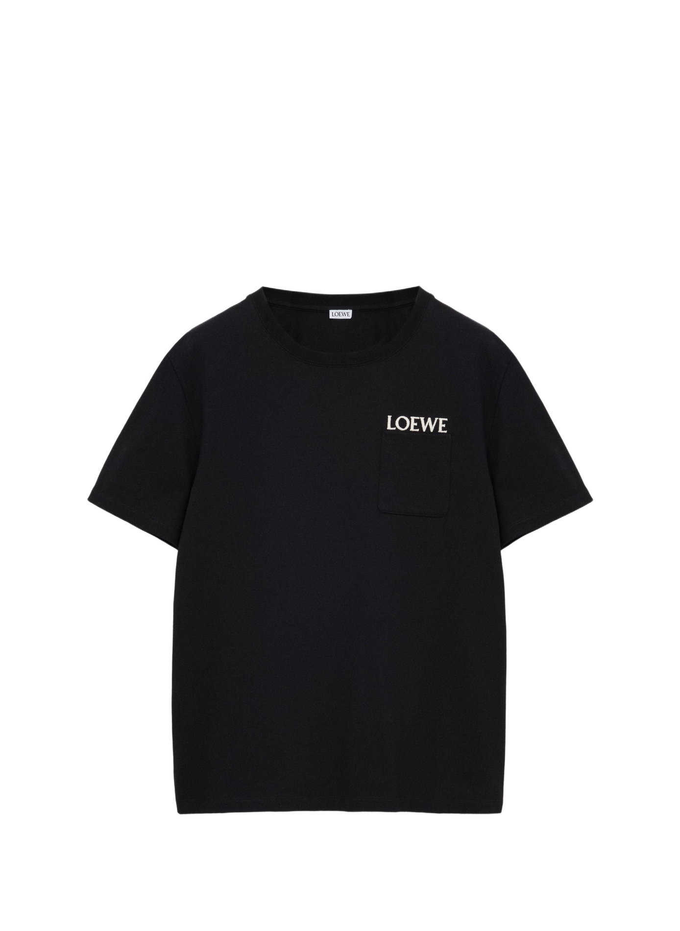 Maglietta casual in cotone LOEWE Nero