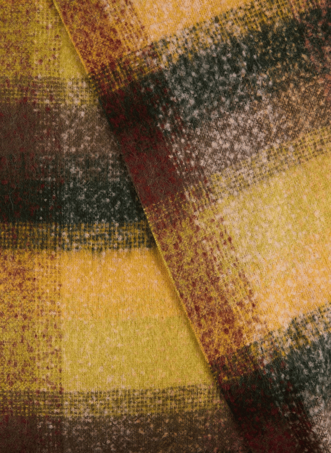 Check Scarf AU PRINTEMPS PARIS Green
