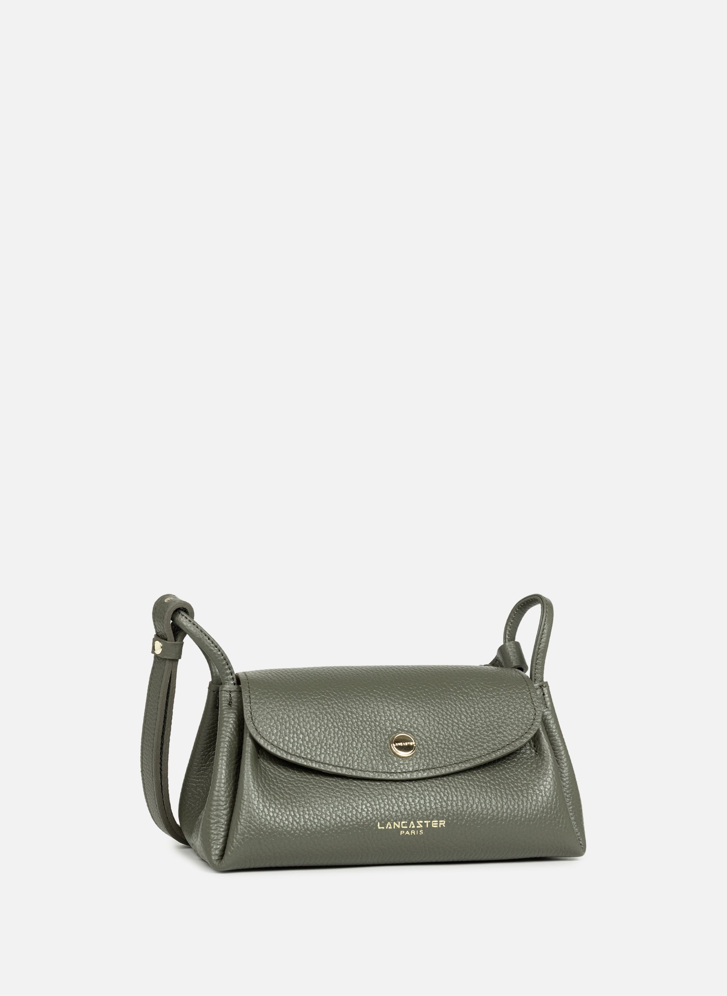 Petit sac trotteur - accordéon double LANCASTER Kaki
