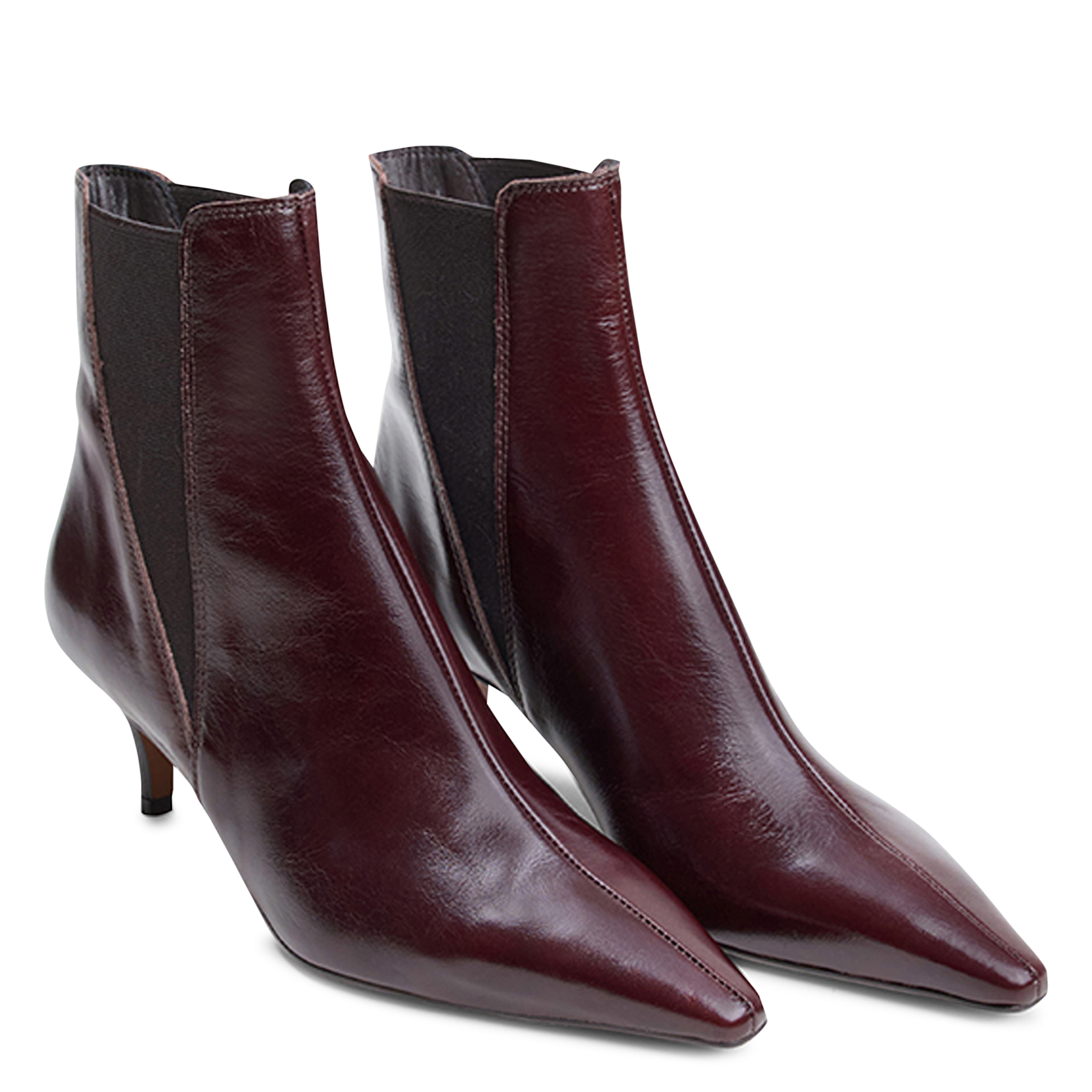 Bottines en cuir borgia JONAK Marron