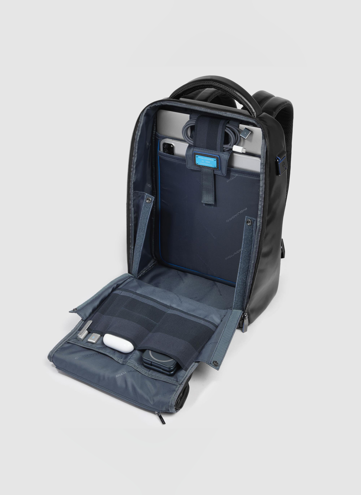 Sac à dos de voyage pour ordinateur 14" PIQUADRO Noir