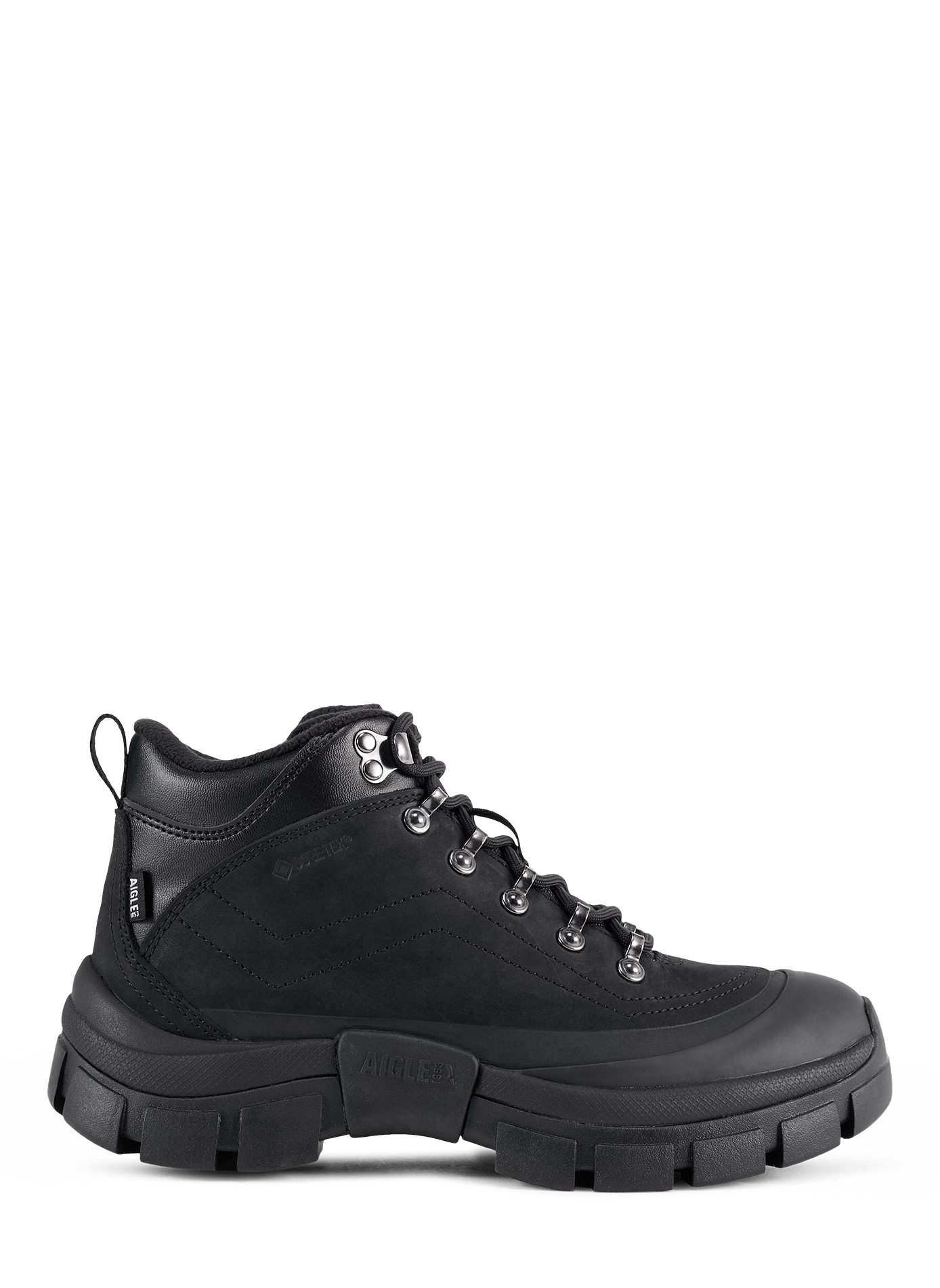 Tenere Gore-Tex Leather Sneakers AIGLE Black