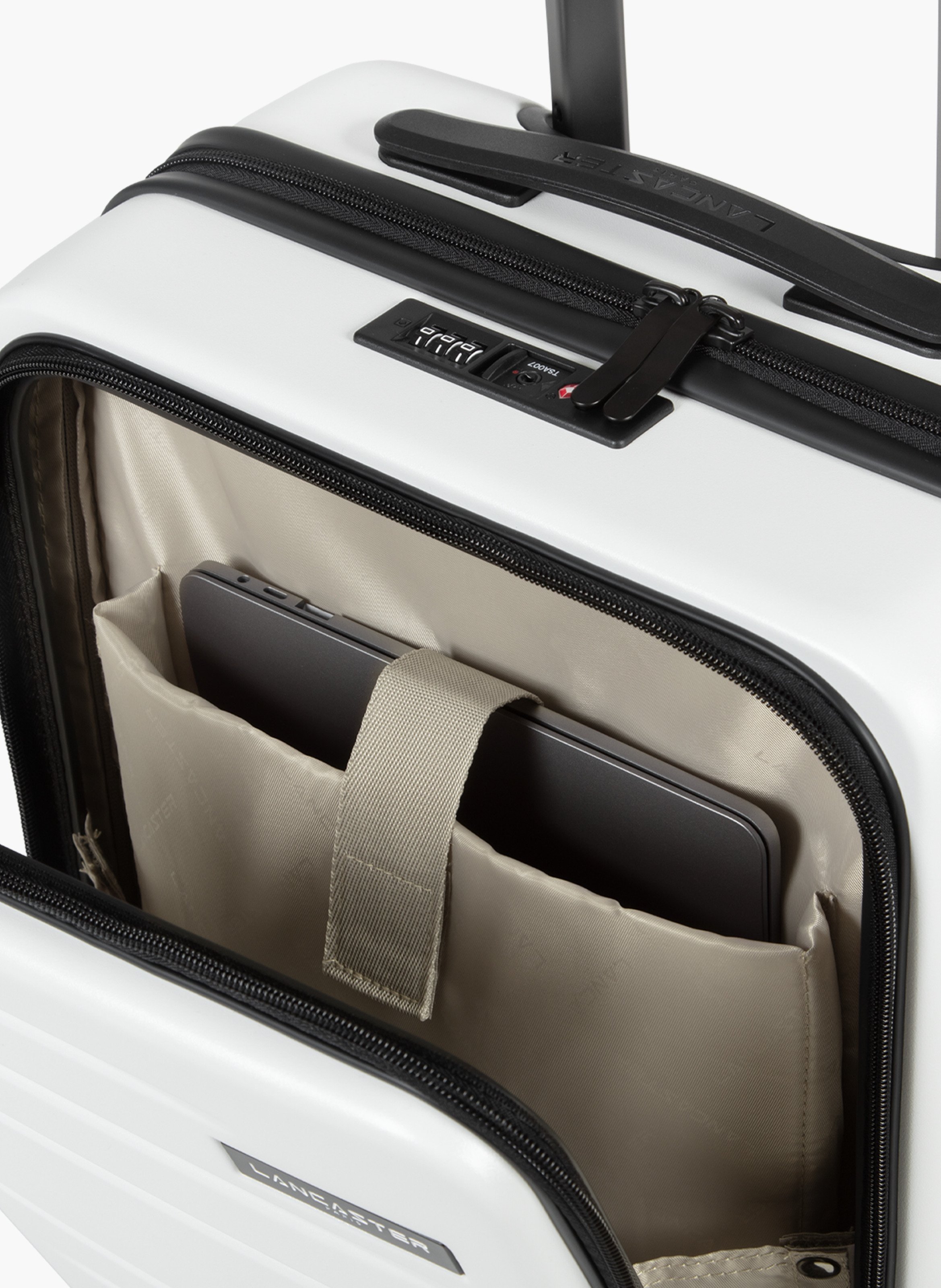 Valise cdg cabine s - bagages | Blanc LANCASTER Homme