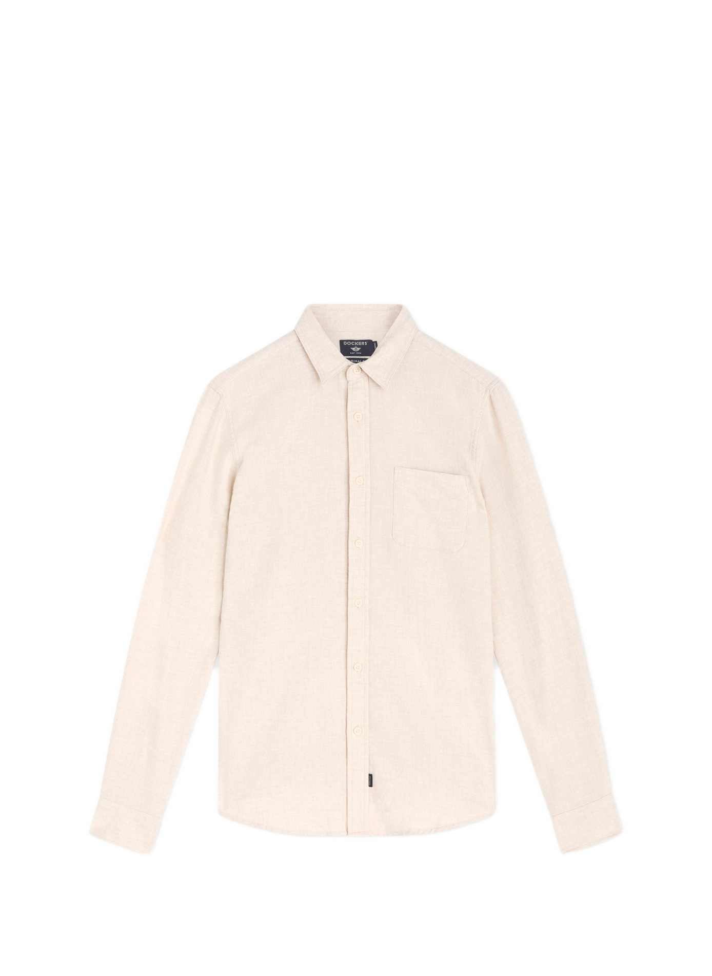 Camisa de algodón DOCKERS Beige