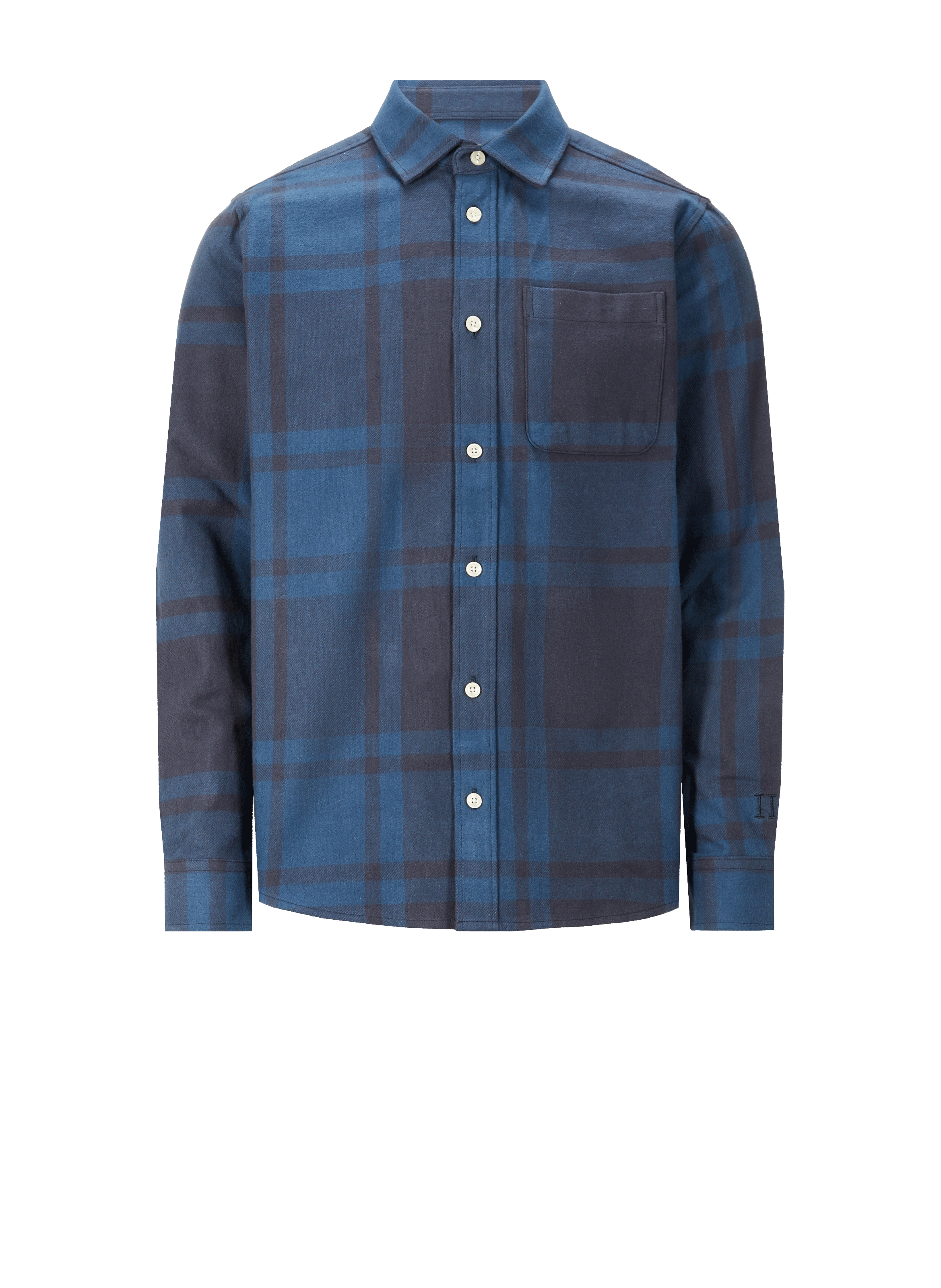 Chemise à carreaux en coton